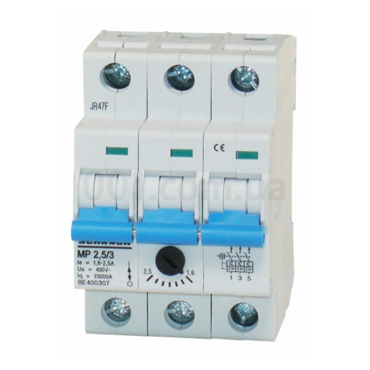 Автоматичний вимикач захисту двигуна (АВЗД) 1.6-2.5А MP (BE4), Schrack Technik 256_256.jpg