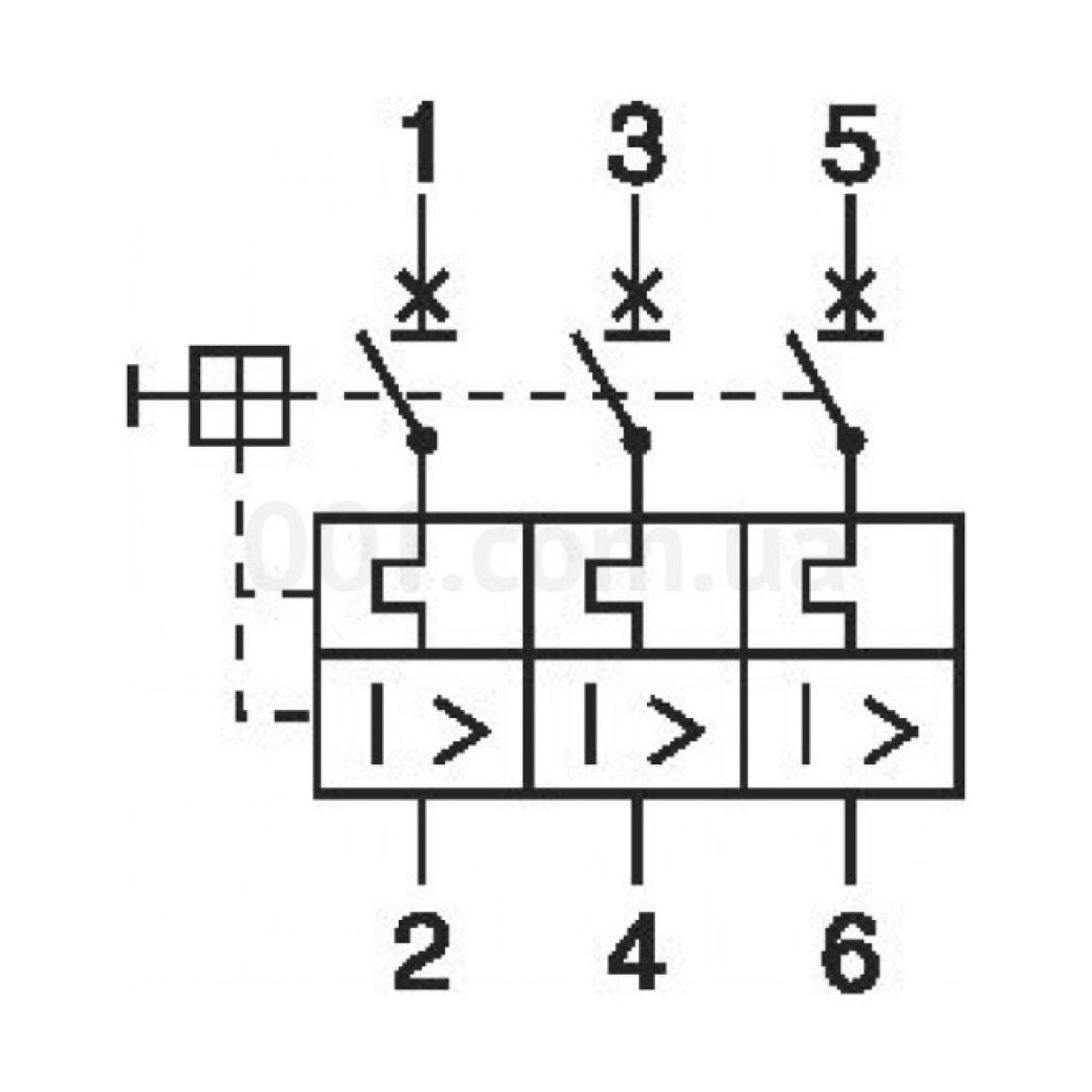 Автоматичний вимикач захисту двигунів Z-MS-1,0/3 3P Ir=0,63...1А, Eaton (Moeller) 98_98.jpg - фото 2