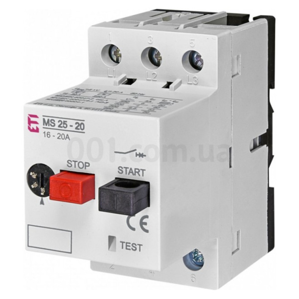 Автоматичний вимикач захисту двигуна MS25-20 (16-20А), ETI 256_256.jpg