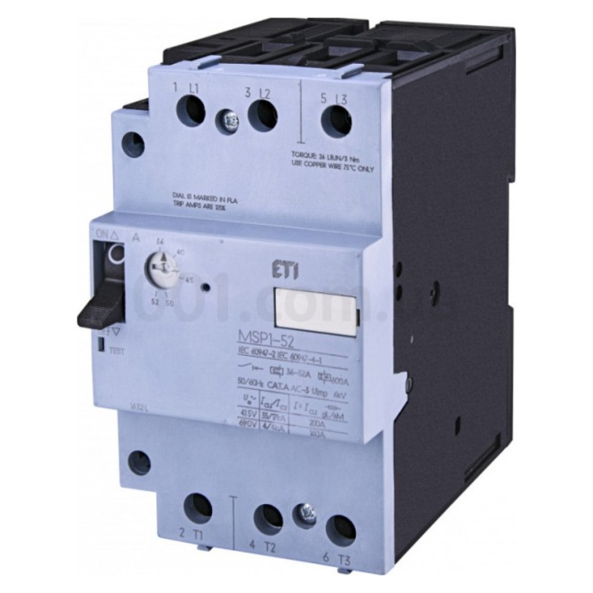 Автоматичний вимикач захисту двигуна MSP1-52 (22 kW, 36-52A), ETI 256_256.jpg