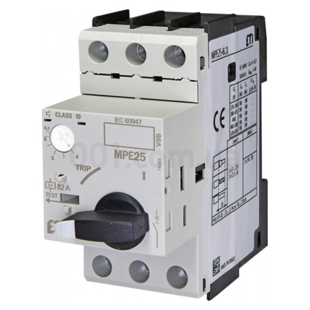 Автоматичний вимикач захисту двигуна MPE25-6,3 (4-6,3А), ETI 256_256.jpg