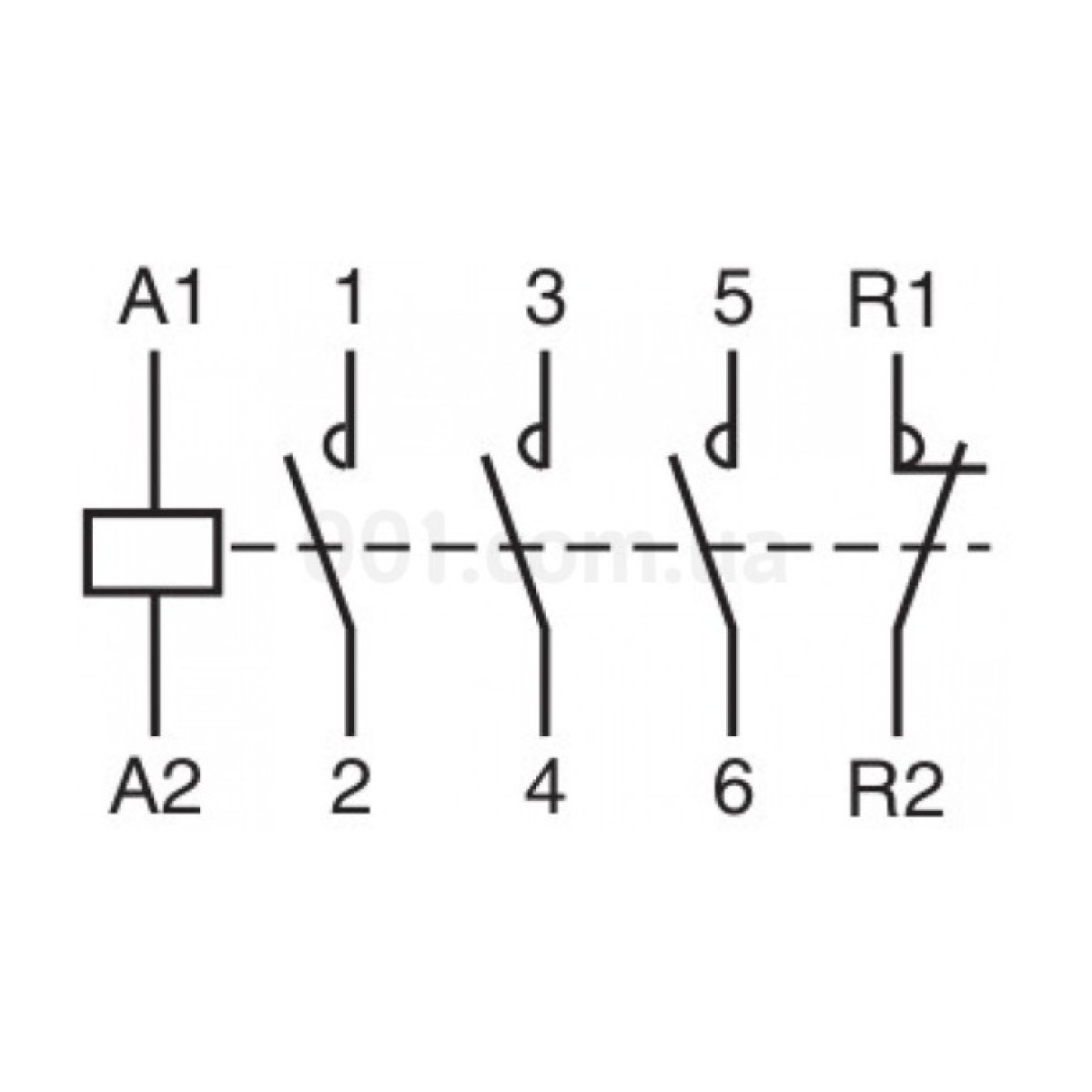 Контактор модульний iCT 63A 3НВ+1НЗ 220/240В, Schneider Electric 98_98.jpg - фото 2