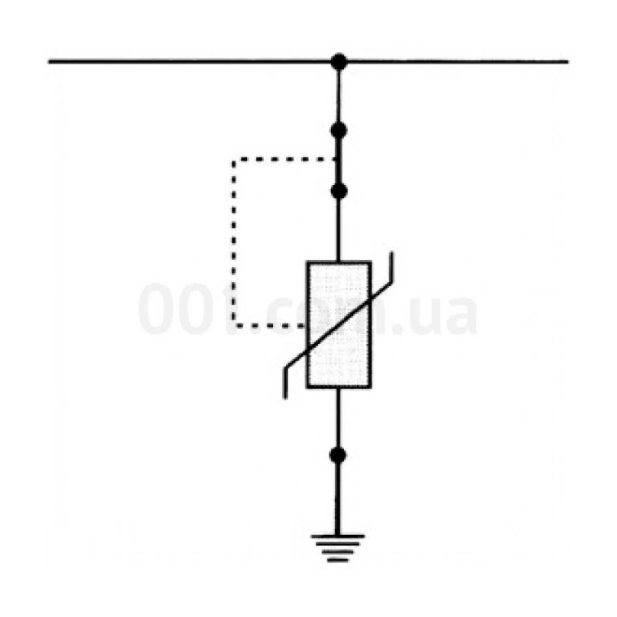 Обмежувач перенапруги ETITEC A 500/5/C-NO (5кА, 8/20), ETI 98_98.jpg - фото 3