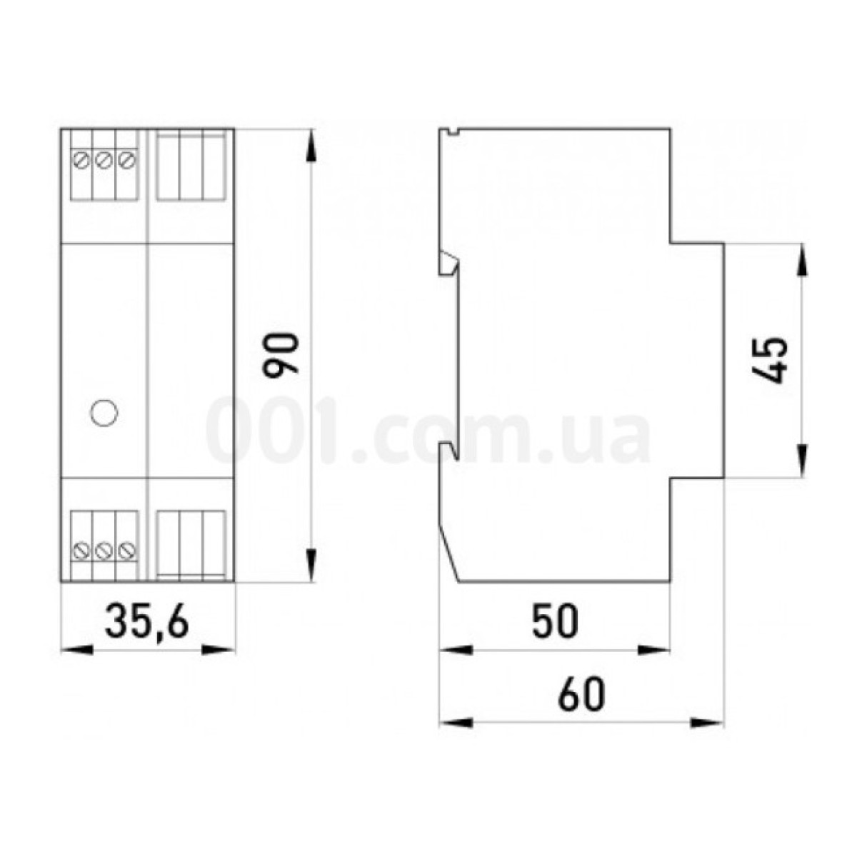 Комбинированный УЗИП e.RPOD F 16 класс III + ВЧ фильтр, KIWA (E.NEXT) 98_98.jpg - фото 2