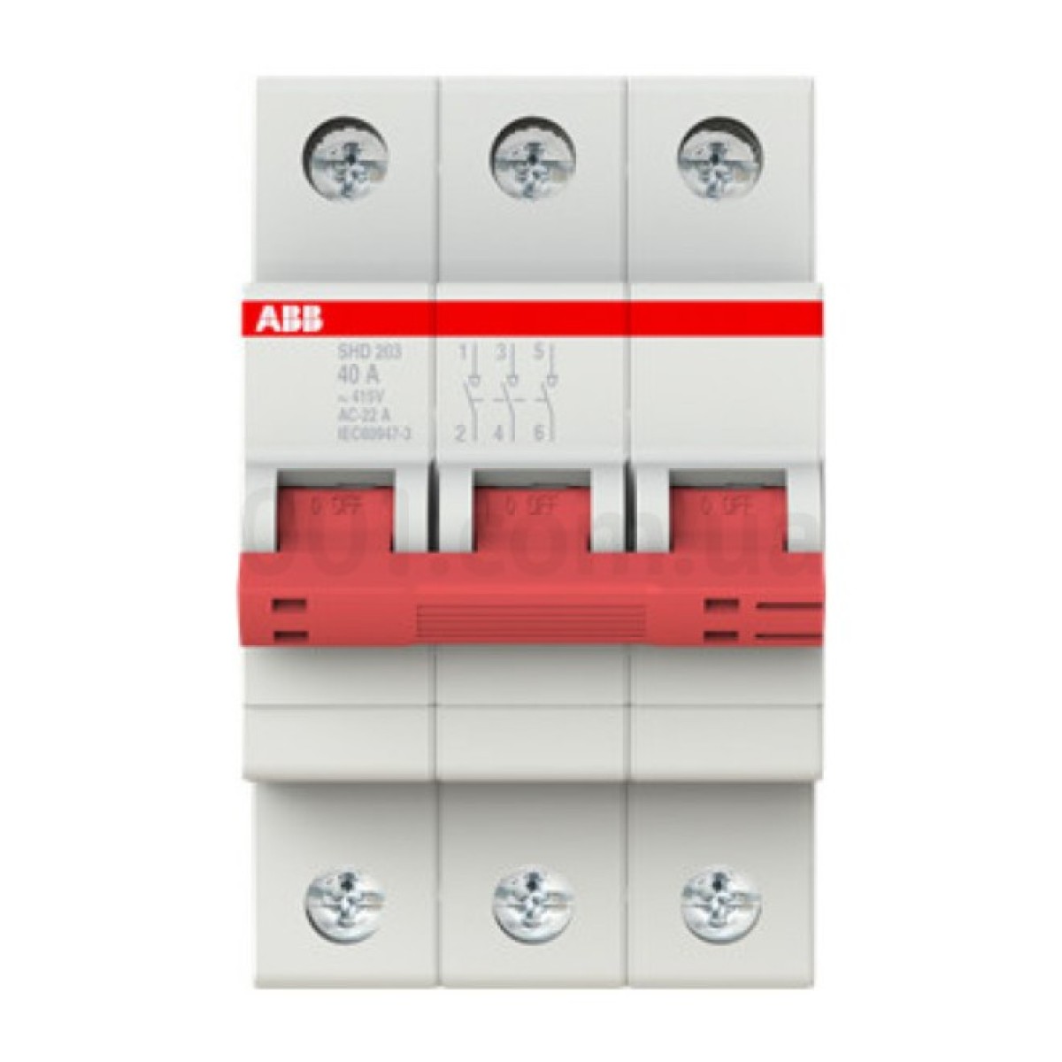 Вимикач навантаження SHD203/40 3P 40А, ABB 98_98.jpg - фото 3