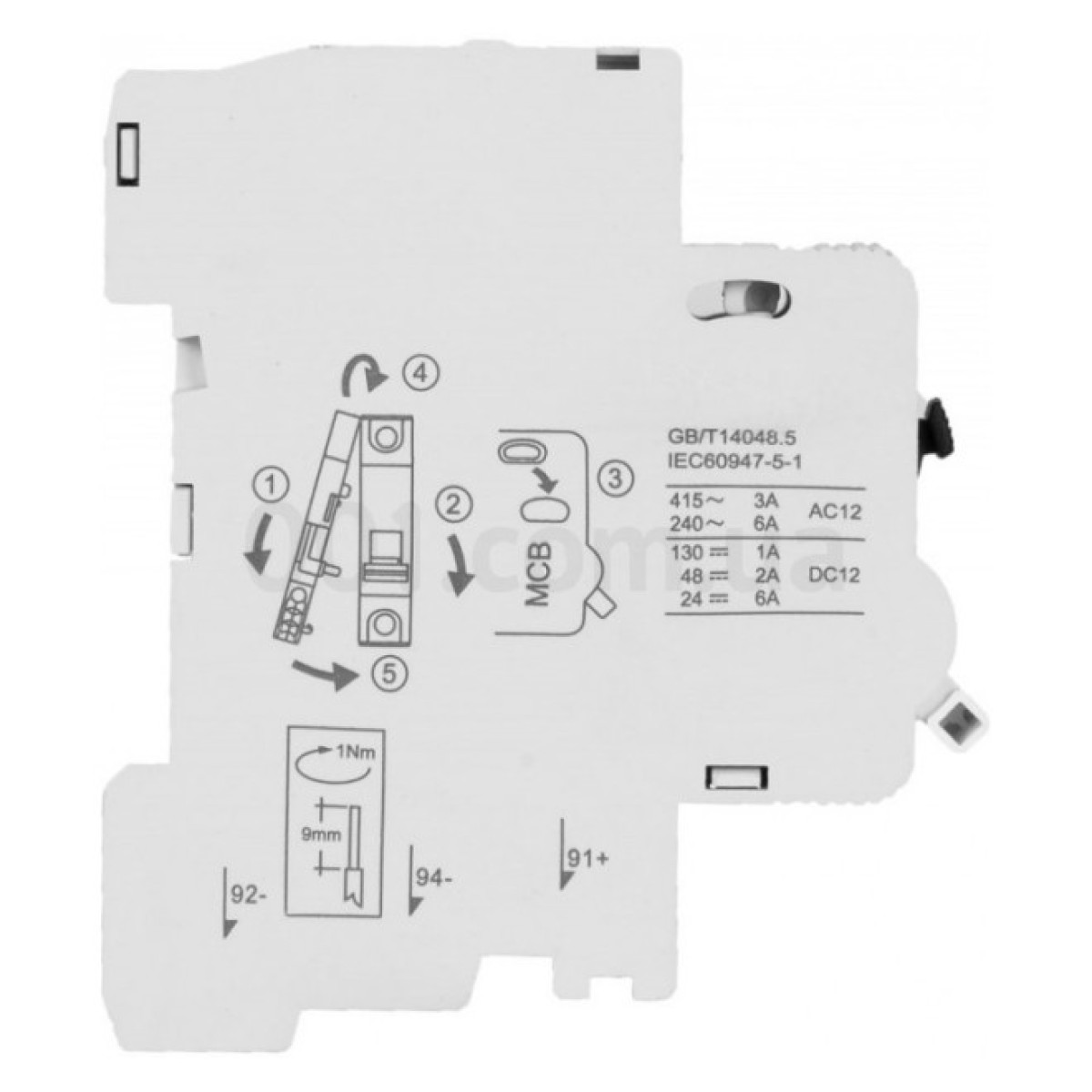 Сигнальный дополнительный контакт e.mcb.stand.60.alt, E.NEXT 98_98.jpg - фото 6