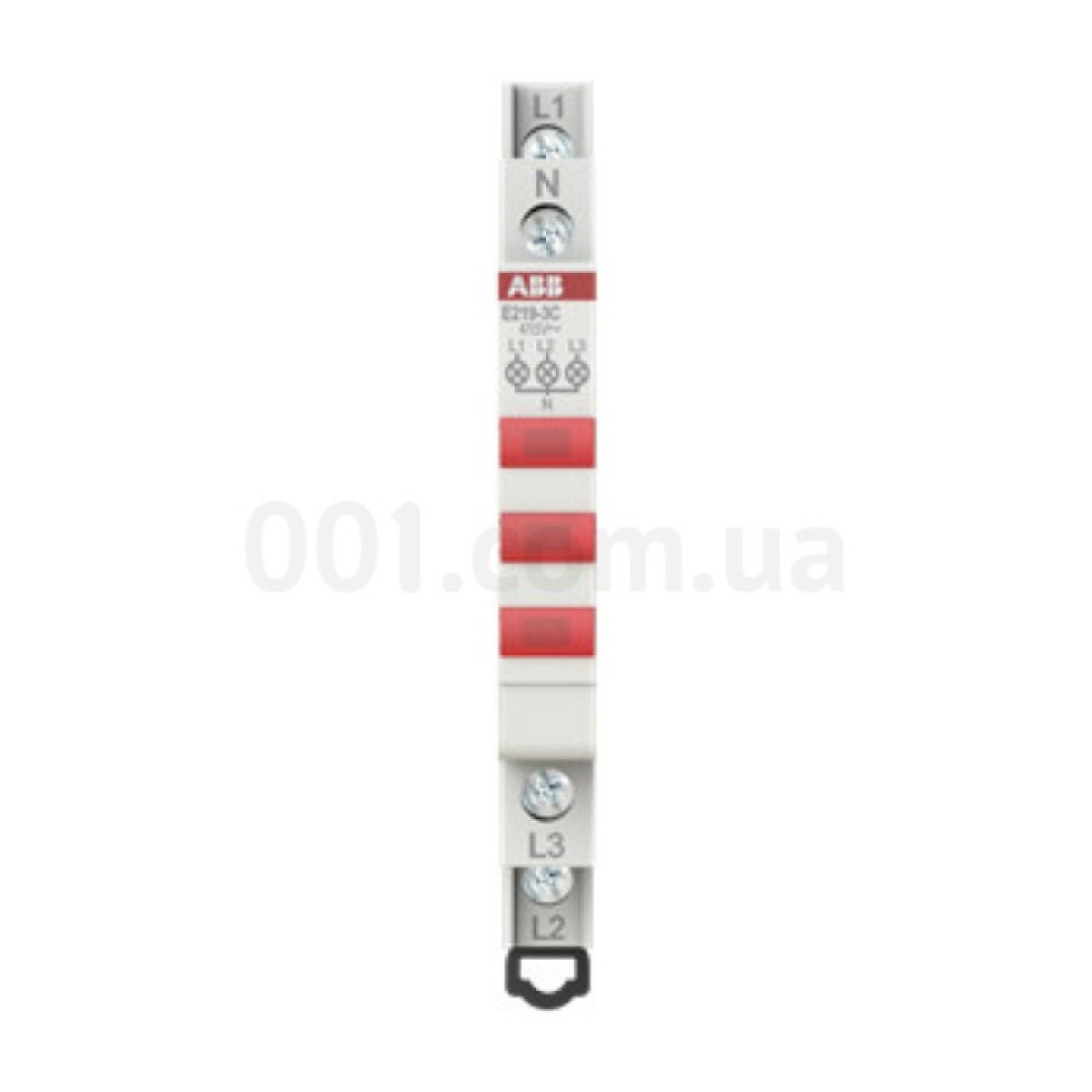 Индикатор модульный (3 LED) E219-3C 415/230V AC красный, ABB 98_98.jpg - фото 2