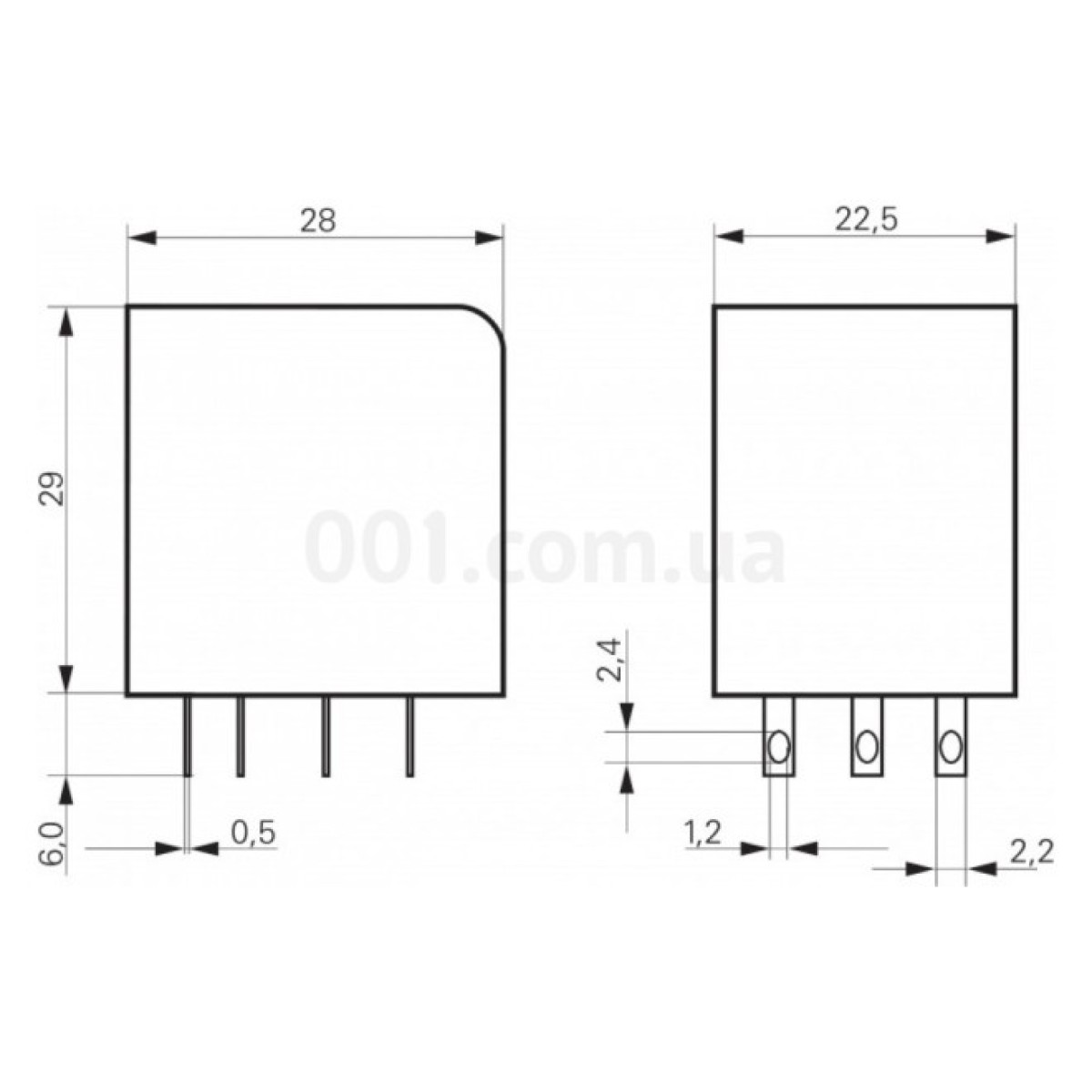 Реле промежуточное 3CO 10A 230В AC, Schrack Technik 98_98.jpg - фото 2