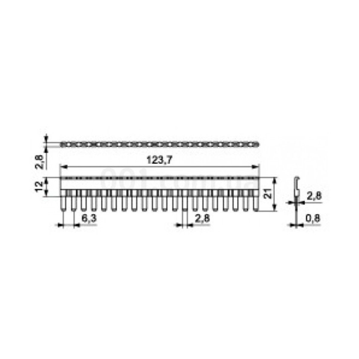 Шина соединительная SR-TERMINAL (для SSR и SER), ETI 98_98.jpg - фото 2