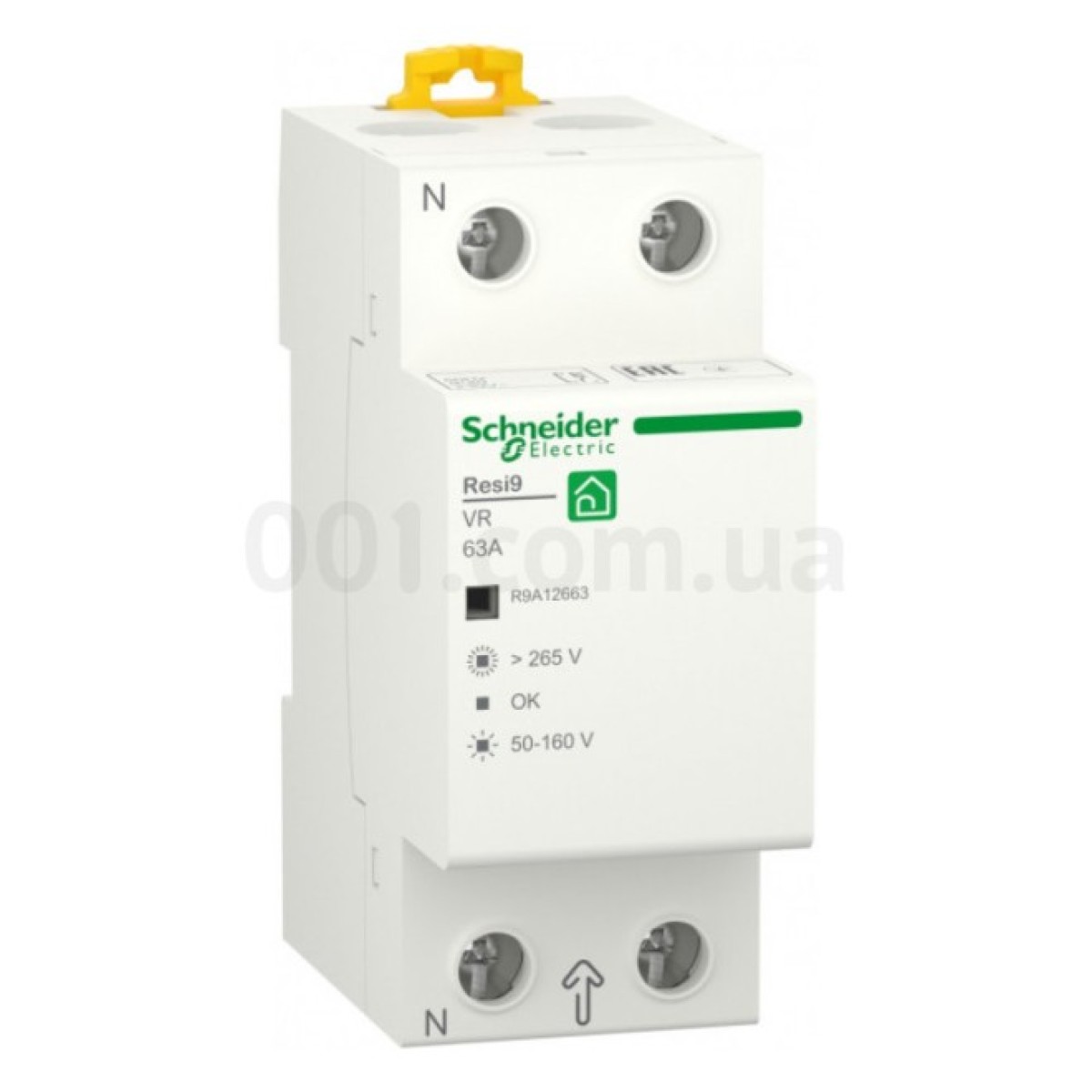 Реле напряжения Resi9 1P+N (однофазное) 63A, Schneider Electric 256_256.jpg