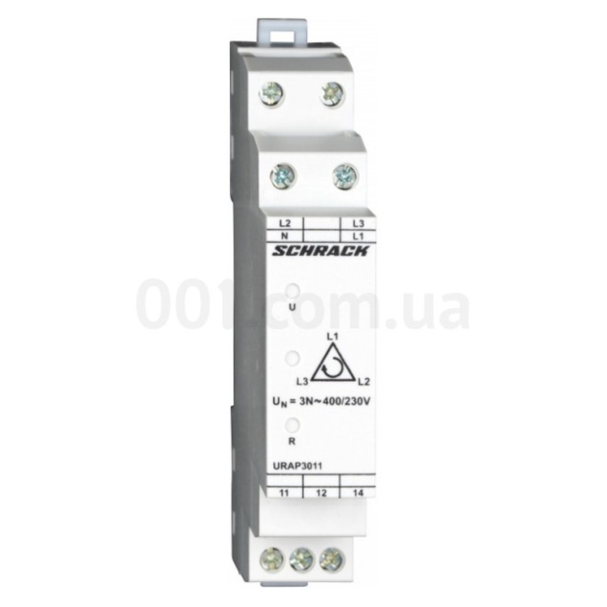 Реле контролю фаз 1CO 5A 400/230В AC регульоване, Schrack Technik 98_98.jpg - фото 1