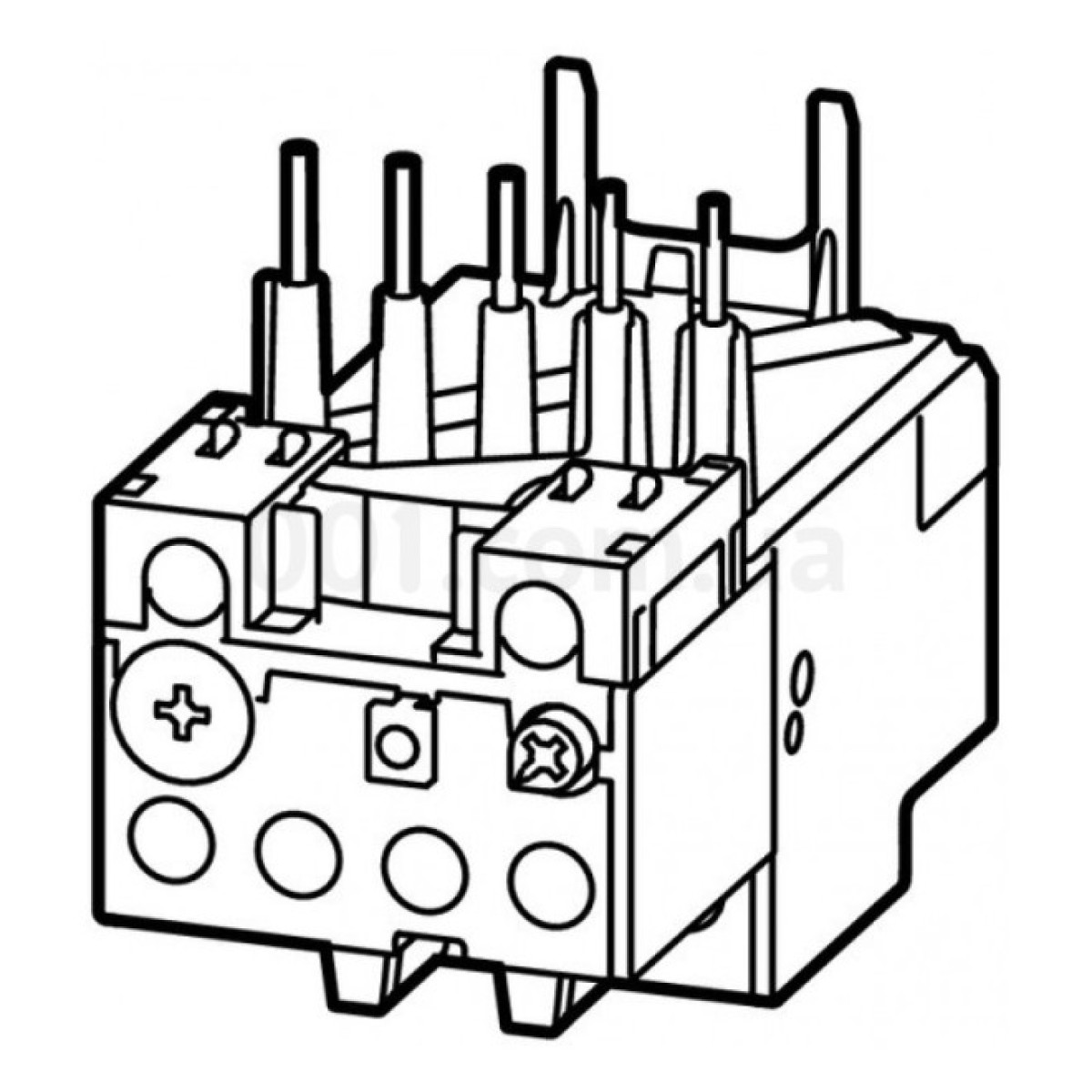 Реле електротеплове ZB12-2,4 Ir=1,6...2,4А для DILM7...15, Eaton (Moeller) 98_98.jpg - фото 3