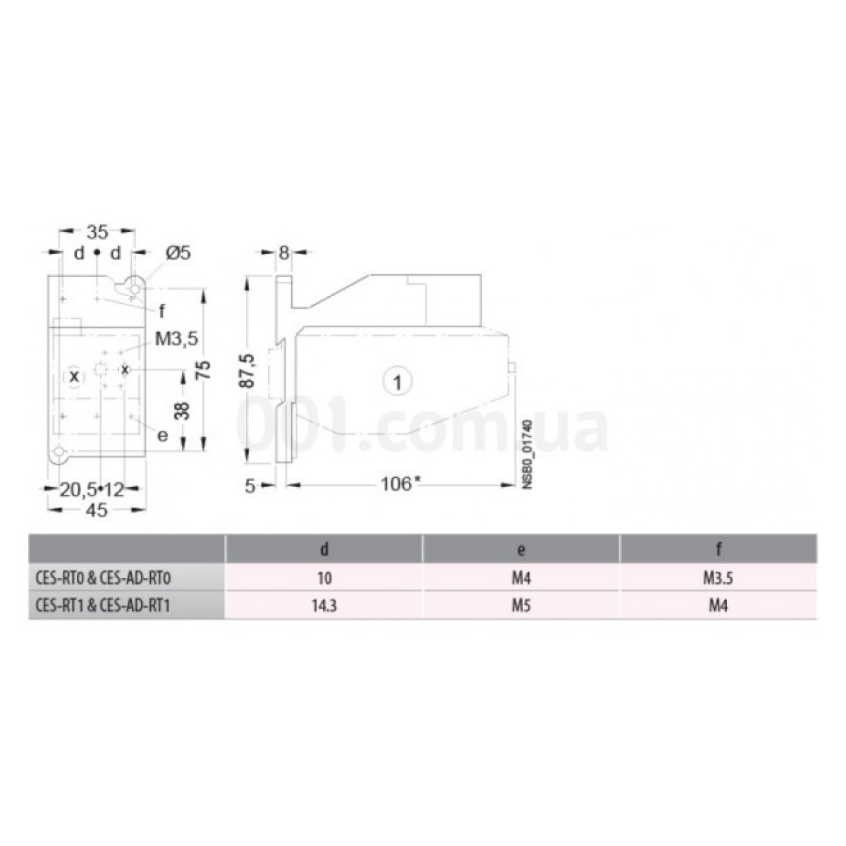 Тепловое реле CES-RT0-0,63 (CES 6…18, Ir=0,4-0,63А), ETI 98_98.jpg - фото 2