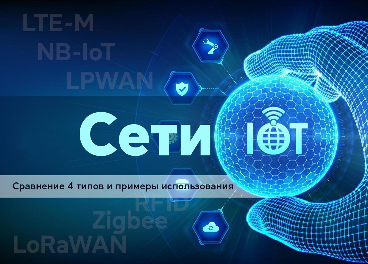 Сети IoT: сравнение 4 типов и примеры использования