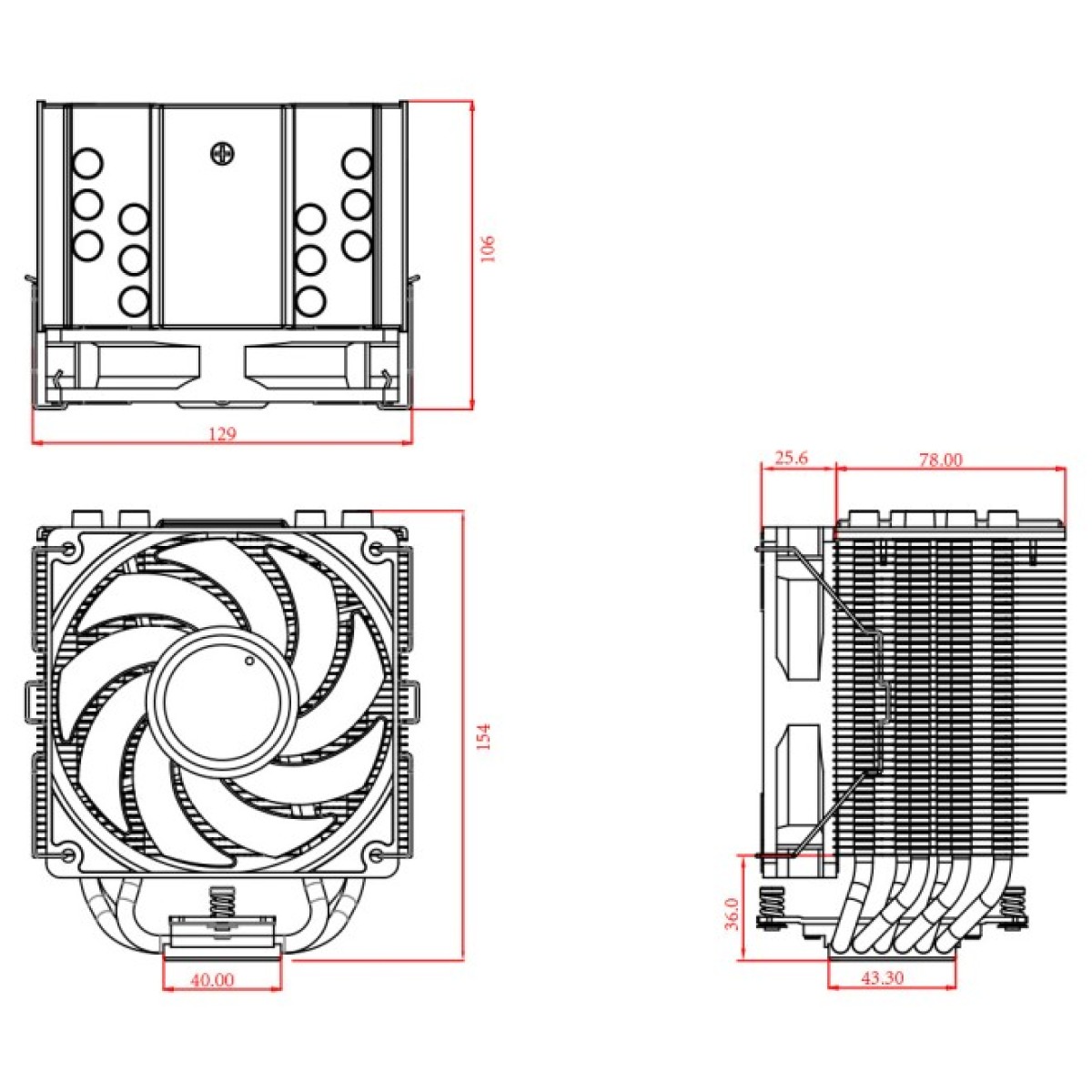 Кулер до процесора ID-Cooling SE-226-XT ARGB 98_98.jpg - фото 2