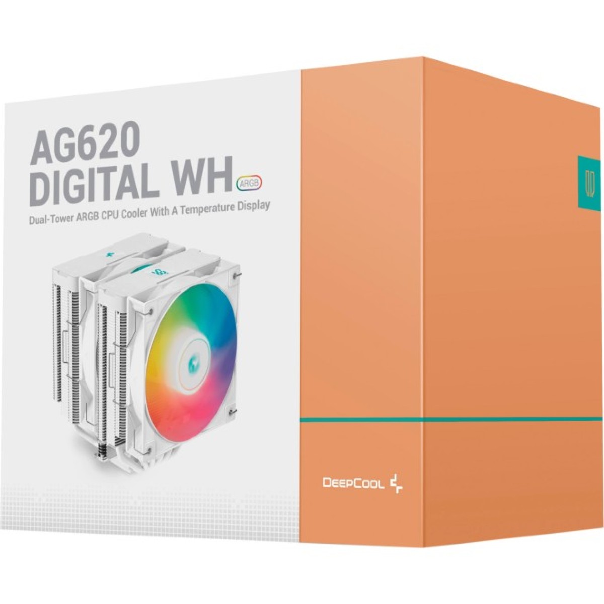 Кулер до процесора Deepcool AG620 Digital WH ARGB (R-AG620-WHADMN-G-2) 98_98.jpg - фото 6