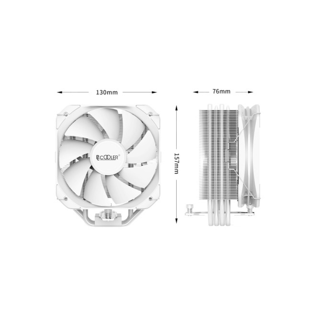 Кулер до процесора PcCooler PALADIN EX400S (PALADIN 400 WH) 98_98.jpg - фото 4