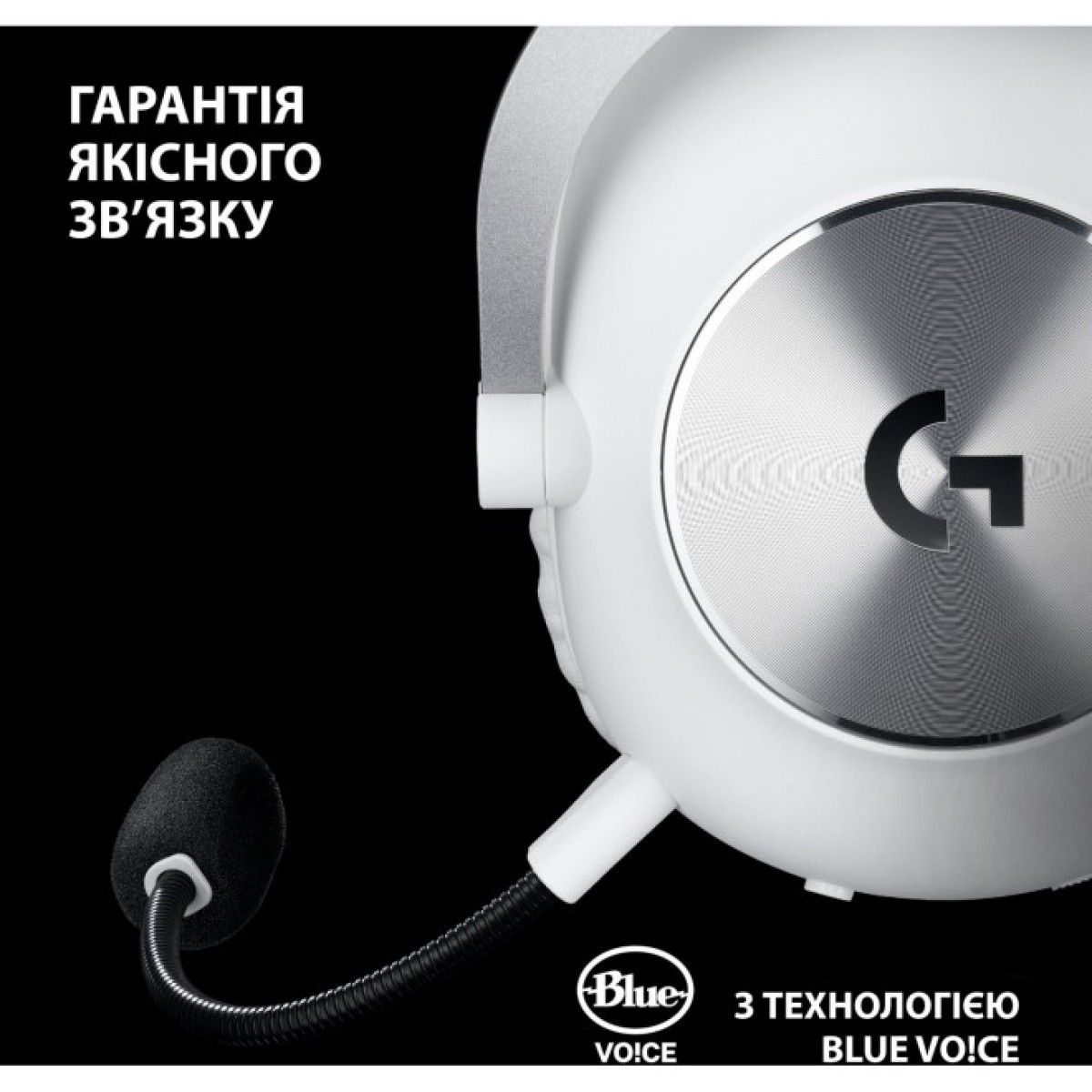 Навушники Logitech G Pro X 2 Lightspeed Wireless White (981-001269) 98_98.jpg - фото 7