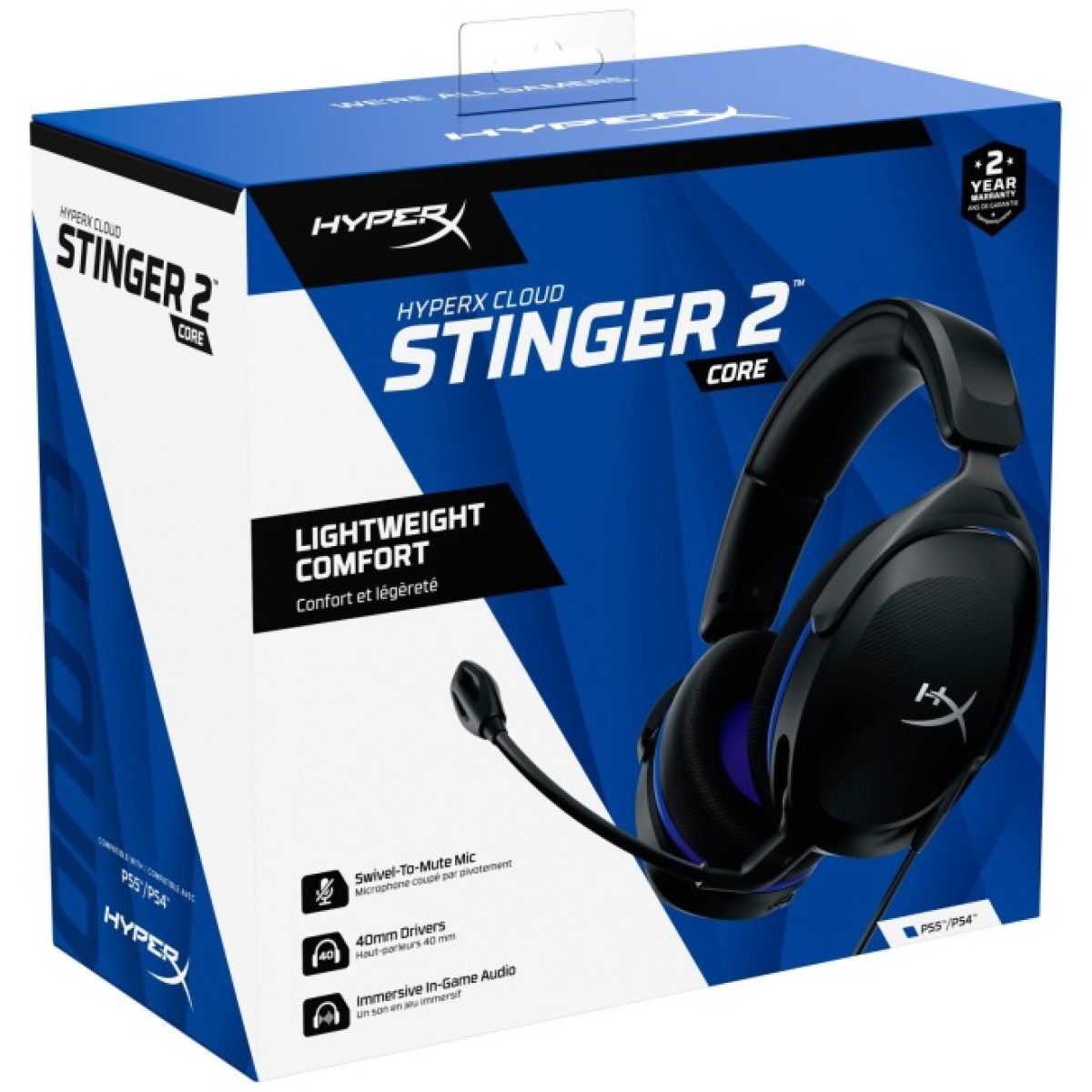 Наушники HyperX Cloud Stinger 2 Core for PlayStation Black (6H9B6AA) 98_98.jpg - фото 7