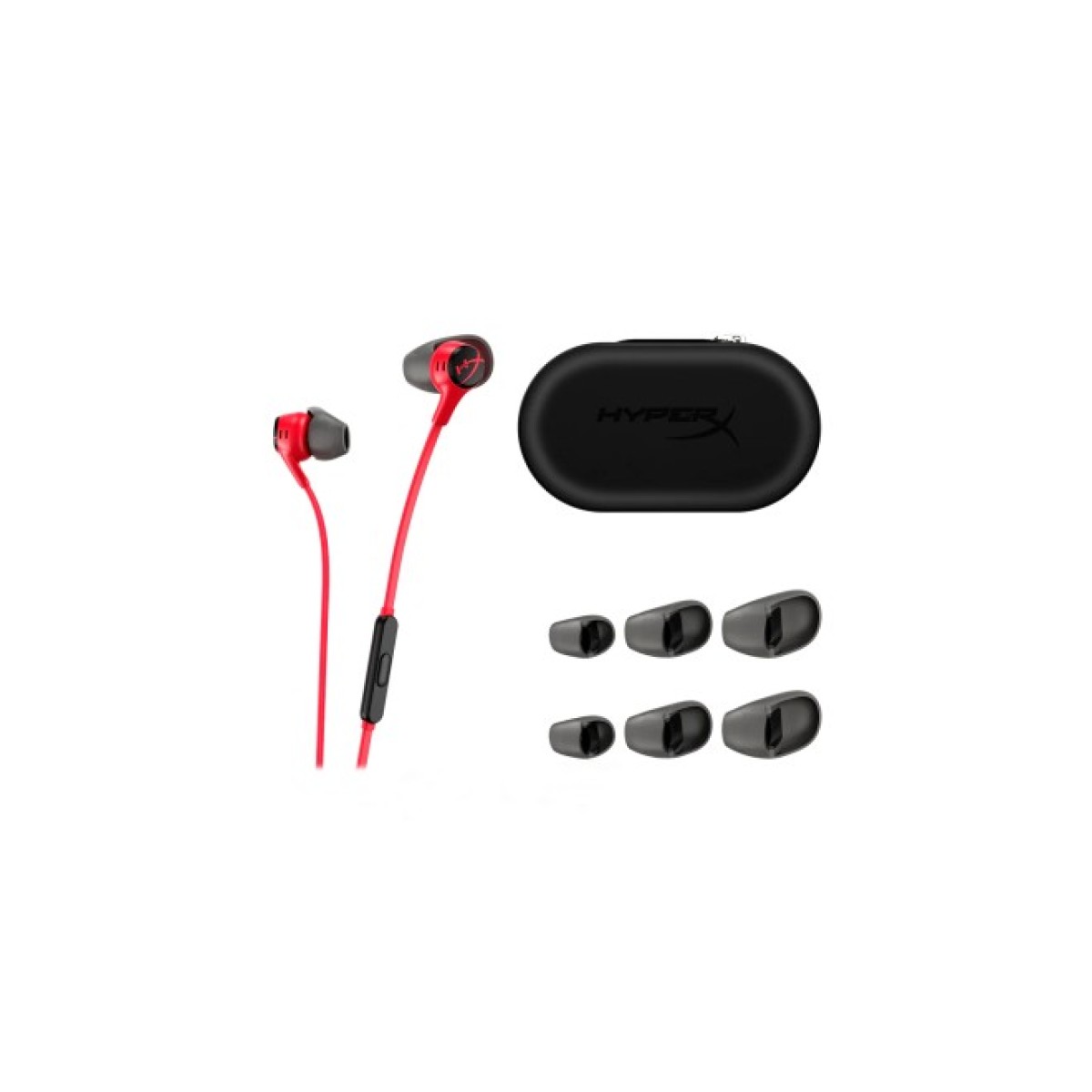 Навушники HyperX Cloud Earbuds II Red (705L8AA) 98_98.jpg - фото 5