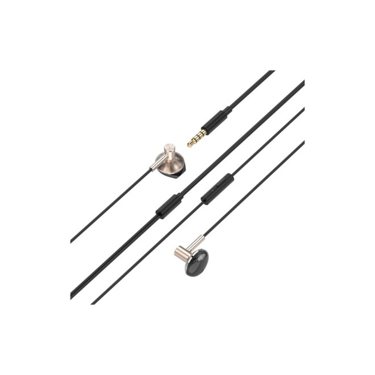 Навушники ColorWay Slim 3.5 mm Wired Earphone Blast 2 Black (CW-WD02BK) 256_256.jpg