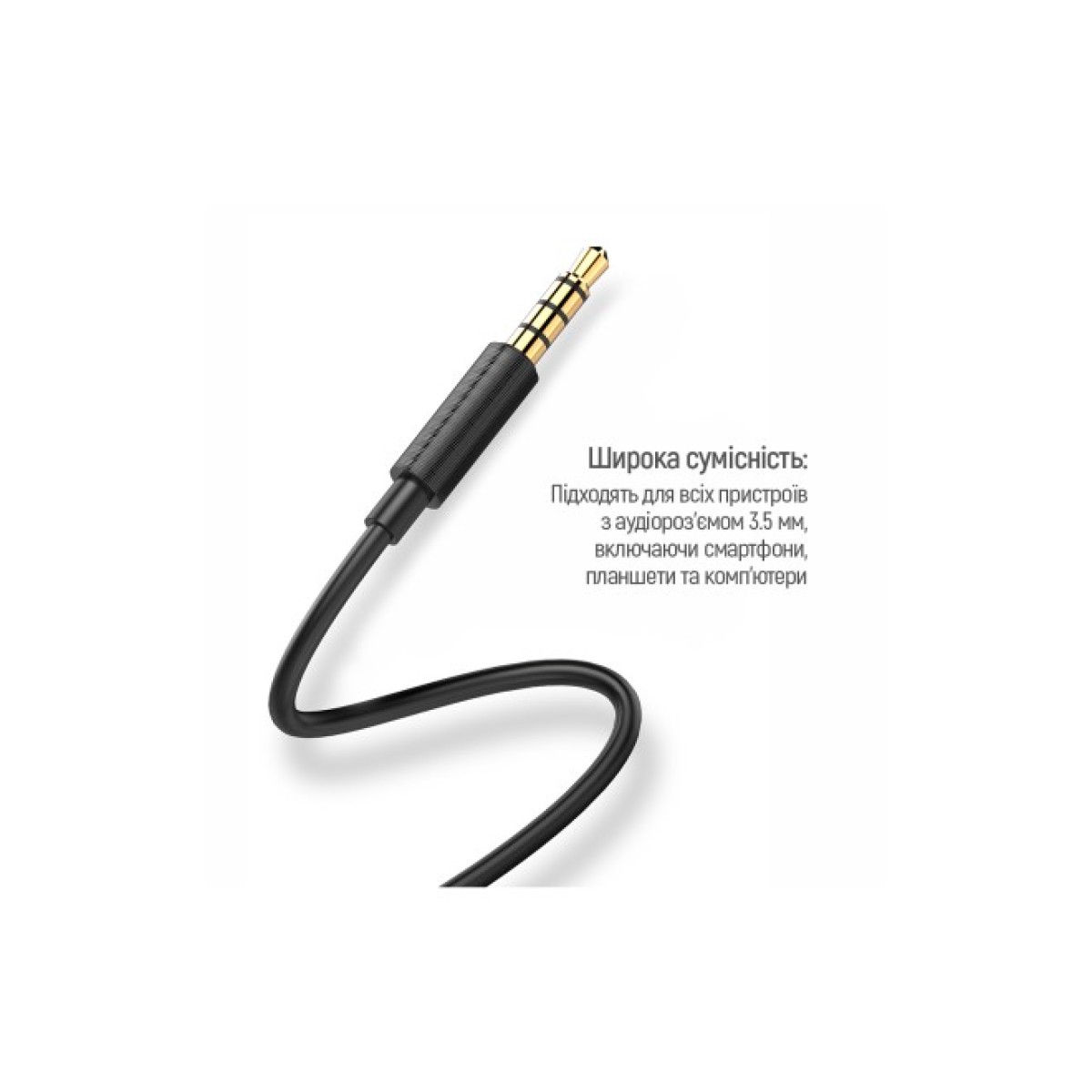 Наушники ColorWay Slim 3.5 mm Wired Earphone Blast 2 Black (CW-WD02BK) 98_98.jpg - фото 9