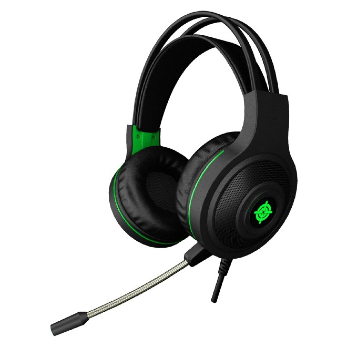 Навушники GamePro Racer HS610G Black-Green (HS610G) 256_256.jpg