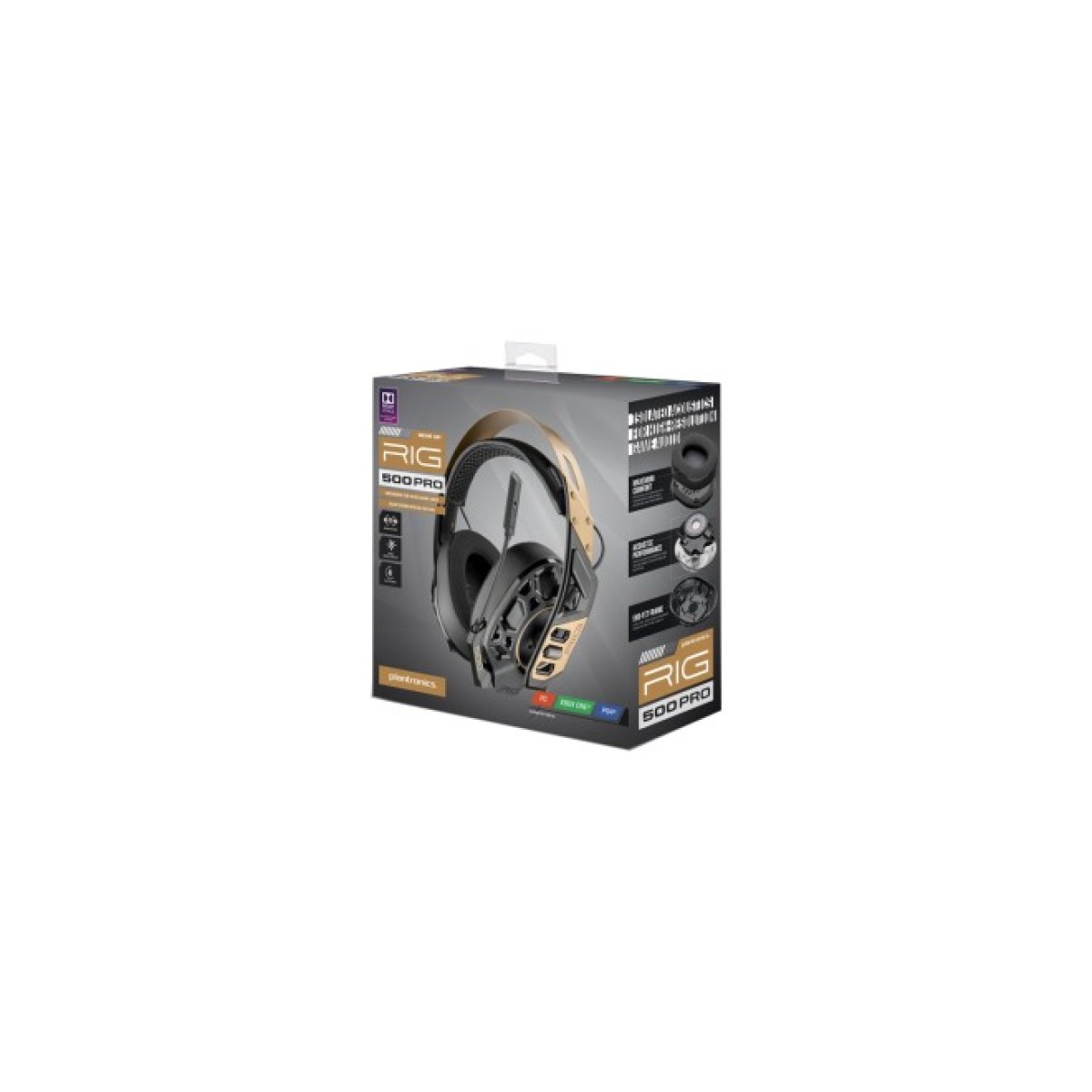 Наушники Plantronics RIG 500PRO BLK HDST ATMOS PC EA Black (211223-05) 98_98.jpg - фото 6