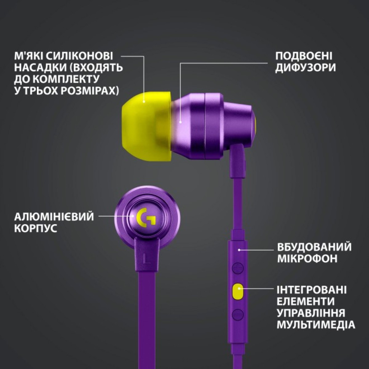 Навушники Logitech G333 Purple (981-000936) 98_98.jpg - фото 10