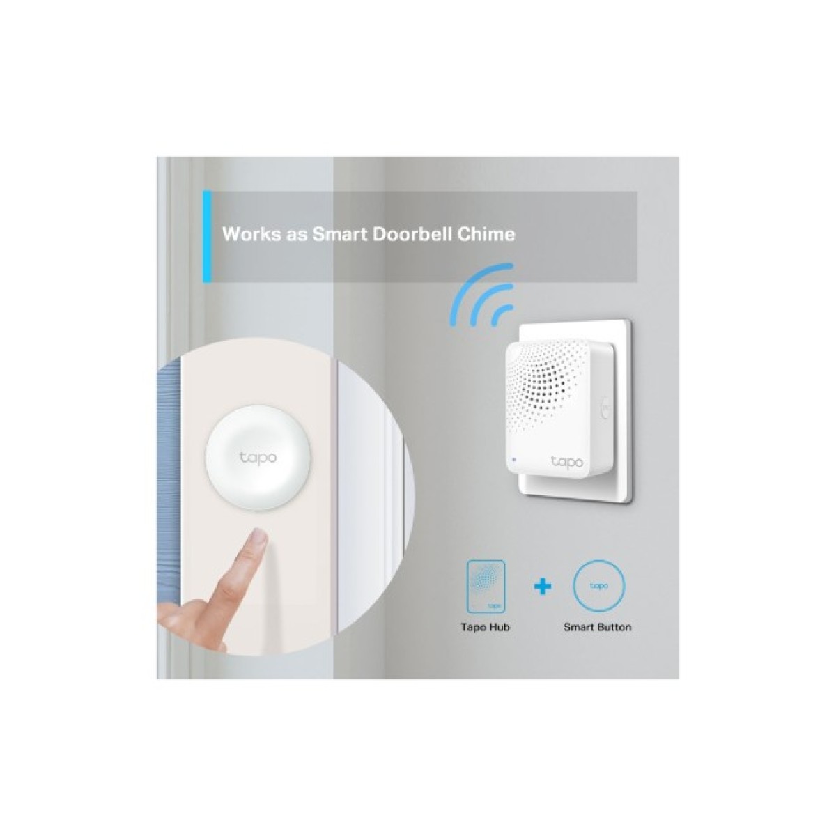 Модуль управління розумним будинком TP-Link Tapo H100 98_98.jpg - фото 6