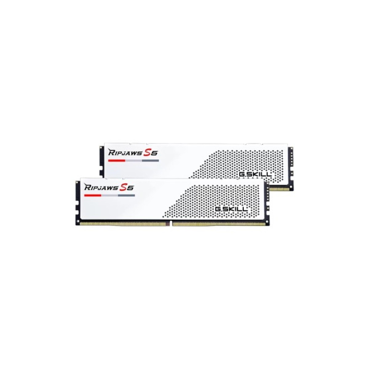 Модуль пам'яті для комп'ютера DDR5 64GB (2x32GB) 5600 MHz Ripjaws S5 White G.Skill (F5-5600J3636D32GX2-RS5W) 98_98.jpg - фото 2