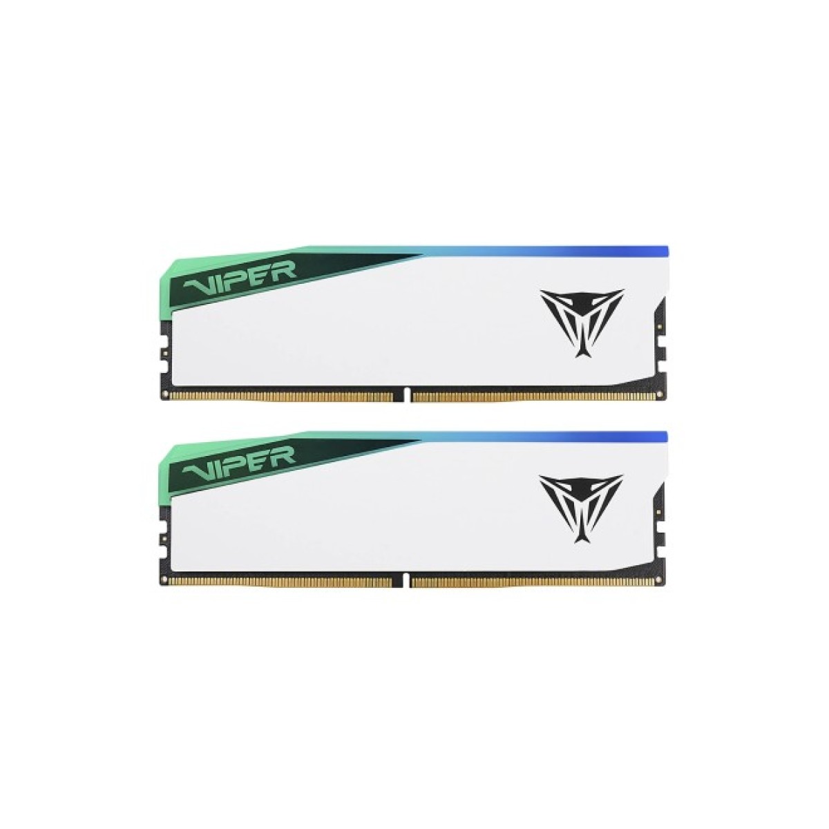 Модуль пам'яті для комп'ютера DDR5 32GB (2x16GB) 6200 MHz Viper Elite 5 RGB Patriot (PVER532G62C42KW) 256_256.jpg