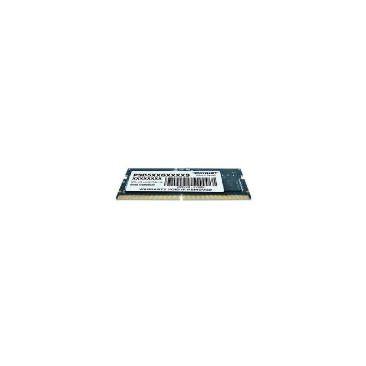 Модуль памяти для ноутбука SoDIMM DDR5 16GB 4800 MHz Patriot (PSD516G480081S) 98_98.jpg - фото 2