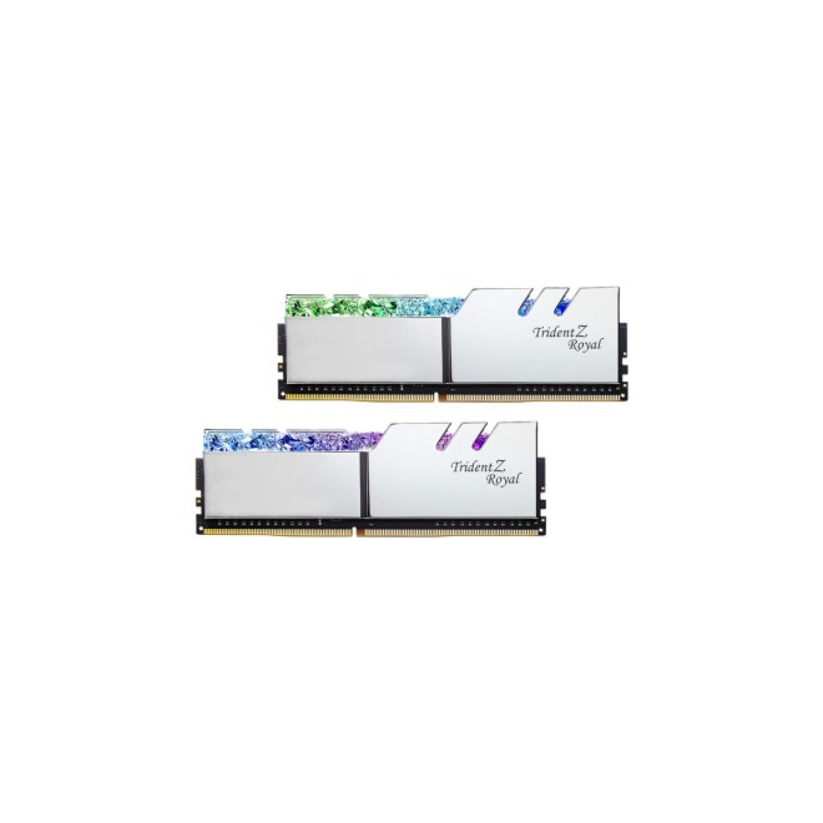 Модуль памяти для компьютера DDR4 64GB (2x32GB) 3600 MHz TridentZ RGB Royal Silver G.Skill (F4-3600C18D-64GTRS) 256_256.jpg