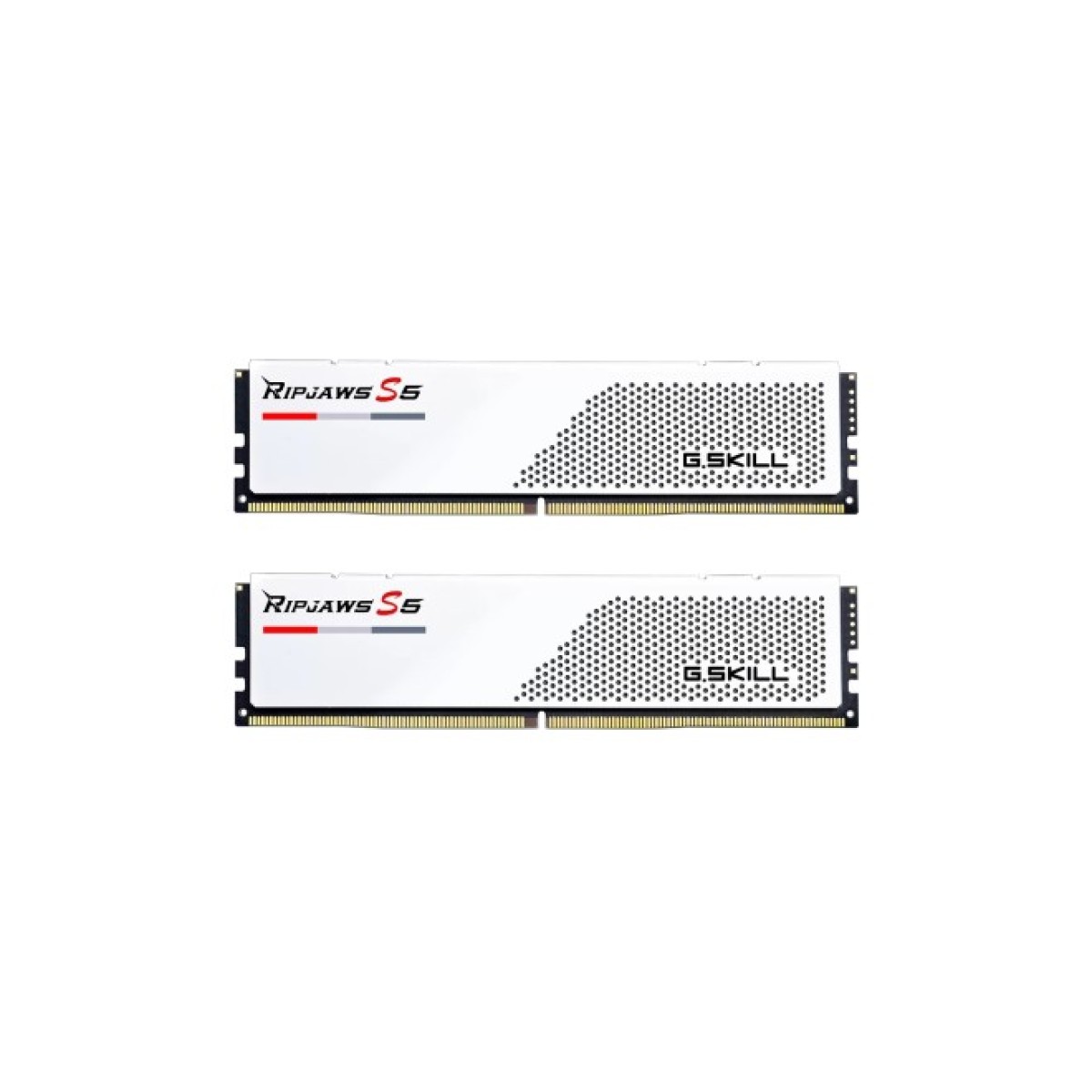 Модуль пам'яті для комп'ютера DDR5 64GB (2x32GB) 5600 MHz Ripjaws S5 White G.Skill (F5-5600J3636D32GX2-RS5W) 256_256.jpg