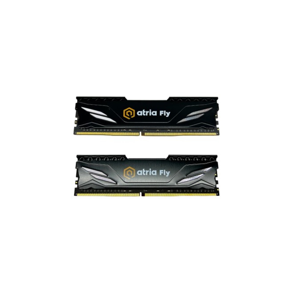 Модуль памяти для компьютера DDR4 16GB (2x8GB) 3200 MHz Fly Black ATRIA (UAT43200CL18BK2/16) 256_256.jpg