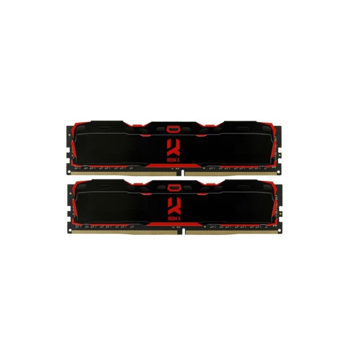 Модуль пам'яті для комп'ютера DDR4 16GB (2x8GB) 3000 MHz Iridium X Black Goodram (IR-X3000D464L16S/16GDC) 256_256.jpg