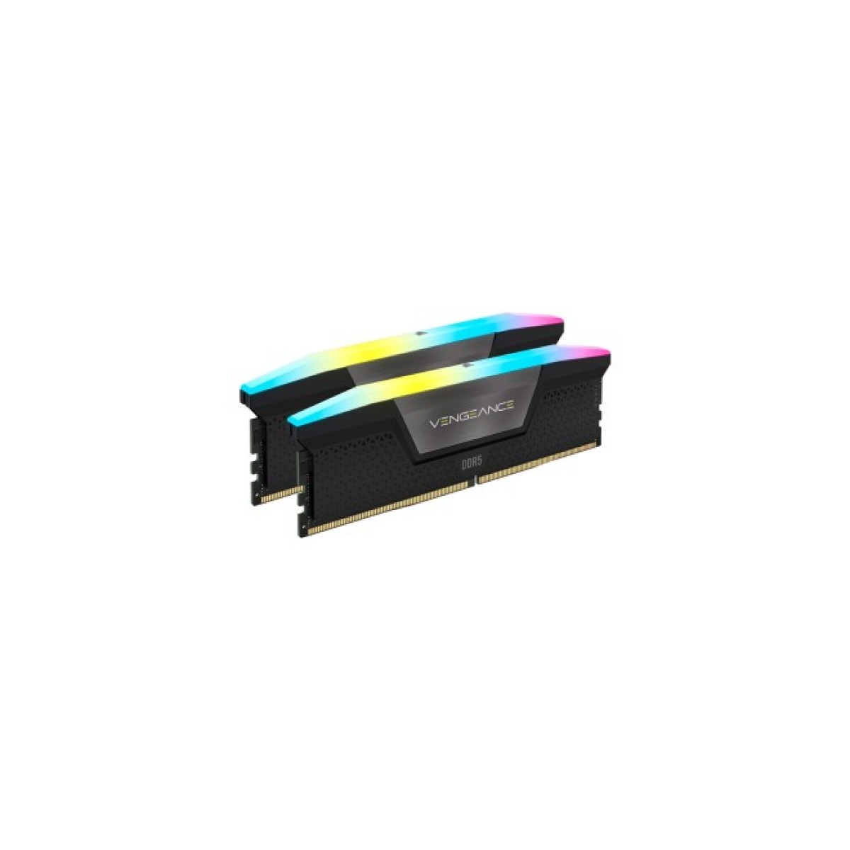 Модуль пам'яті для комп'ютера DDR5 32GB (2x16GB) 6000 MHz Vengeance RGB Black Corsair (CMH32GX5M2D6000C36) 256_256.jpg