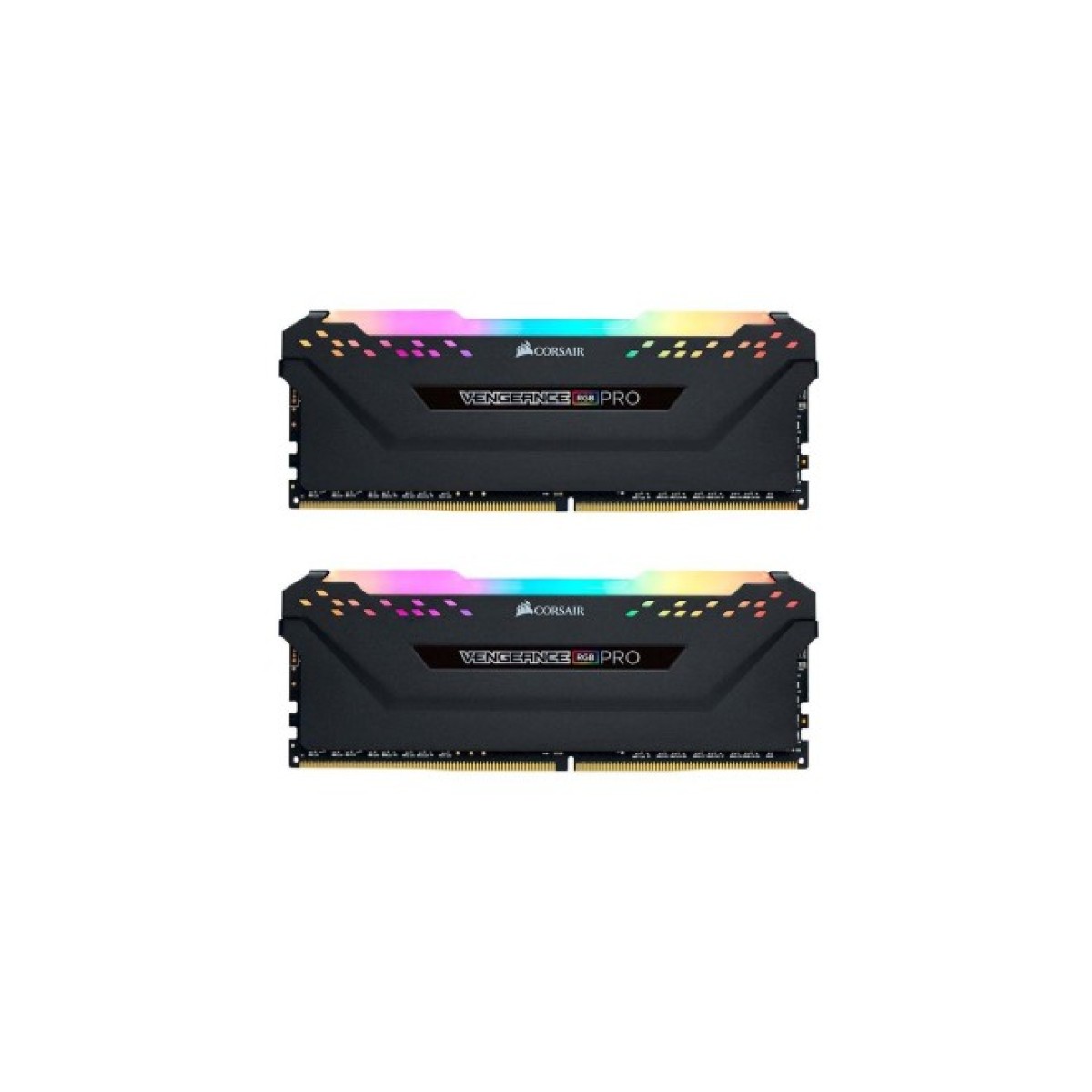Модуль памяти для компьютера DDR4 32GB (2x16GB) 3200 MHz Vengeance RGB Pro Black Corsair (CMW32GX4M2E3200C16) 256_256.jpg