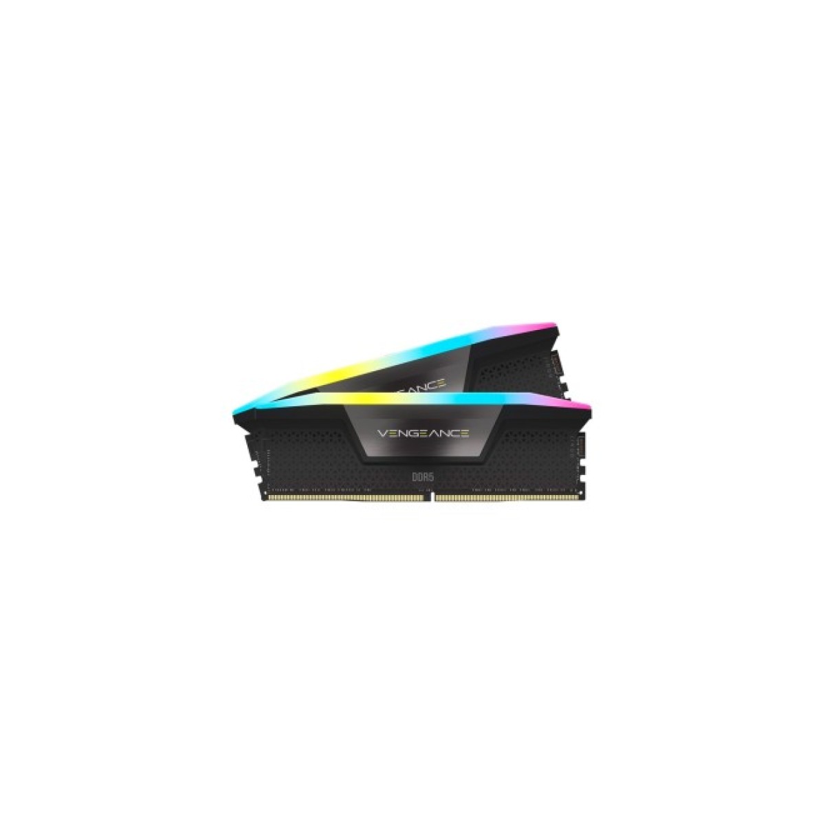 Модуль пам'яті для комп'ютера DDR5 32GB (2x16GB) 6000 MHz Vengeance RGB Black Corsair (CMH32GX5M2D6000C36) 98_98.jpg - фото 2