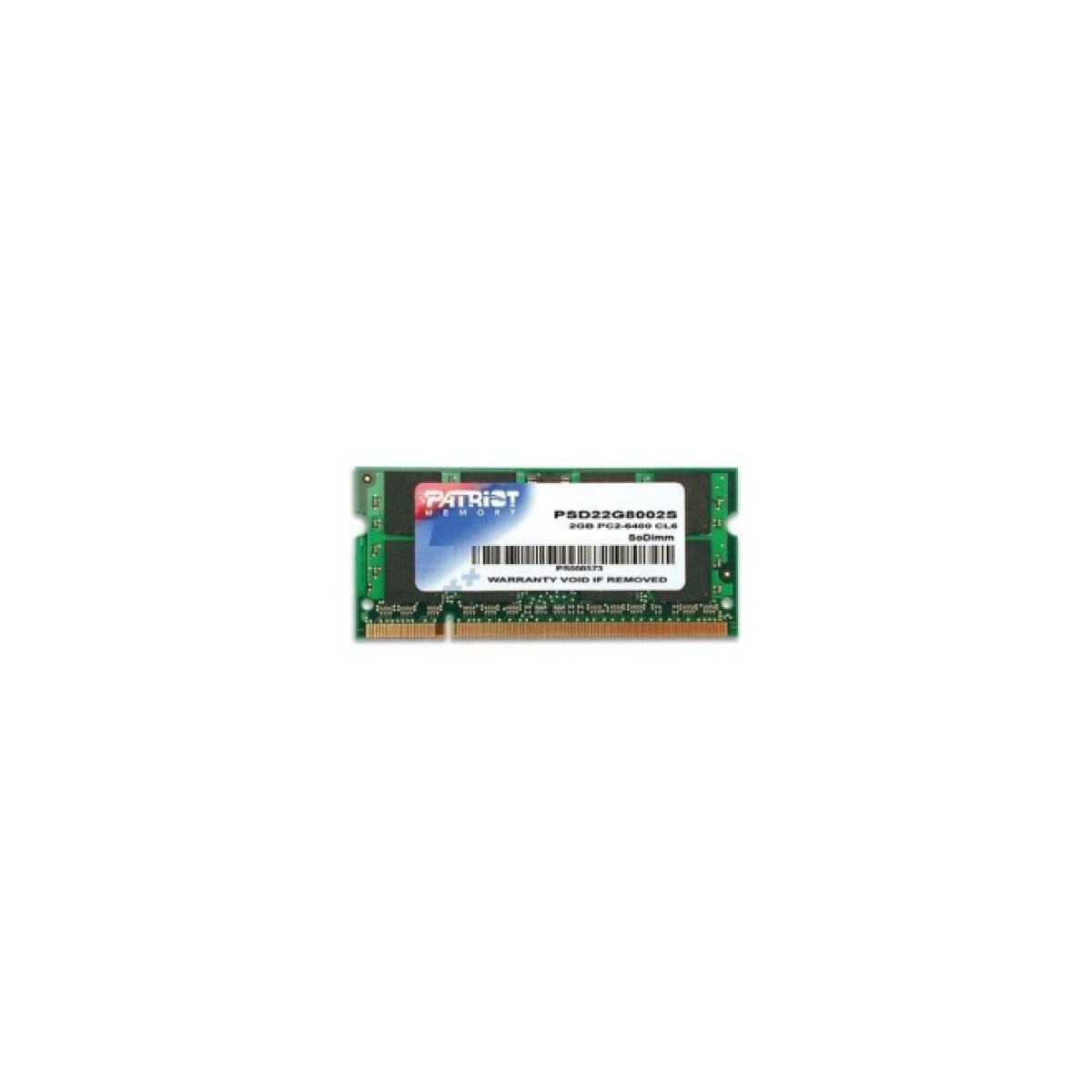 Модуль памяти для ноутбука SoDIMM DDR2 2GB 800 MHz Patriot (PSD22G8002S) 98_98.jpg - фото 1