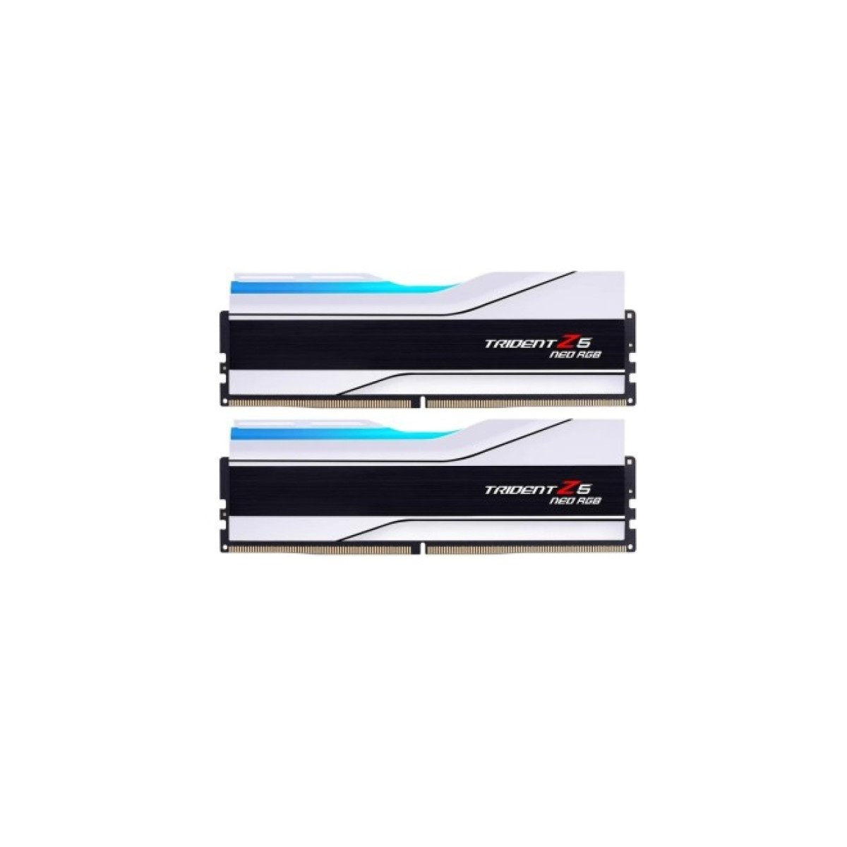 Модуль пам'яті для комп'ютера DDR5 32GB (2x16GB) 6400 MHz Trident Z5 Neo RGB Matte White G.Skill (F5-6400J3239G16GX2-TZ5NRW) 256_256.jpg