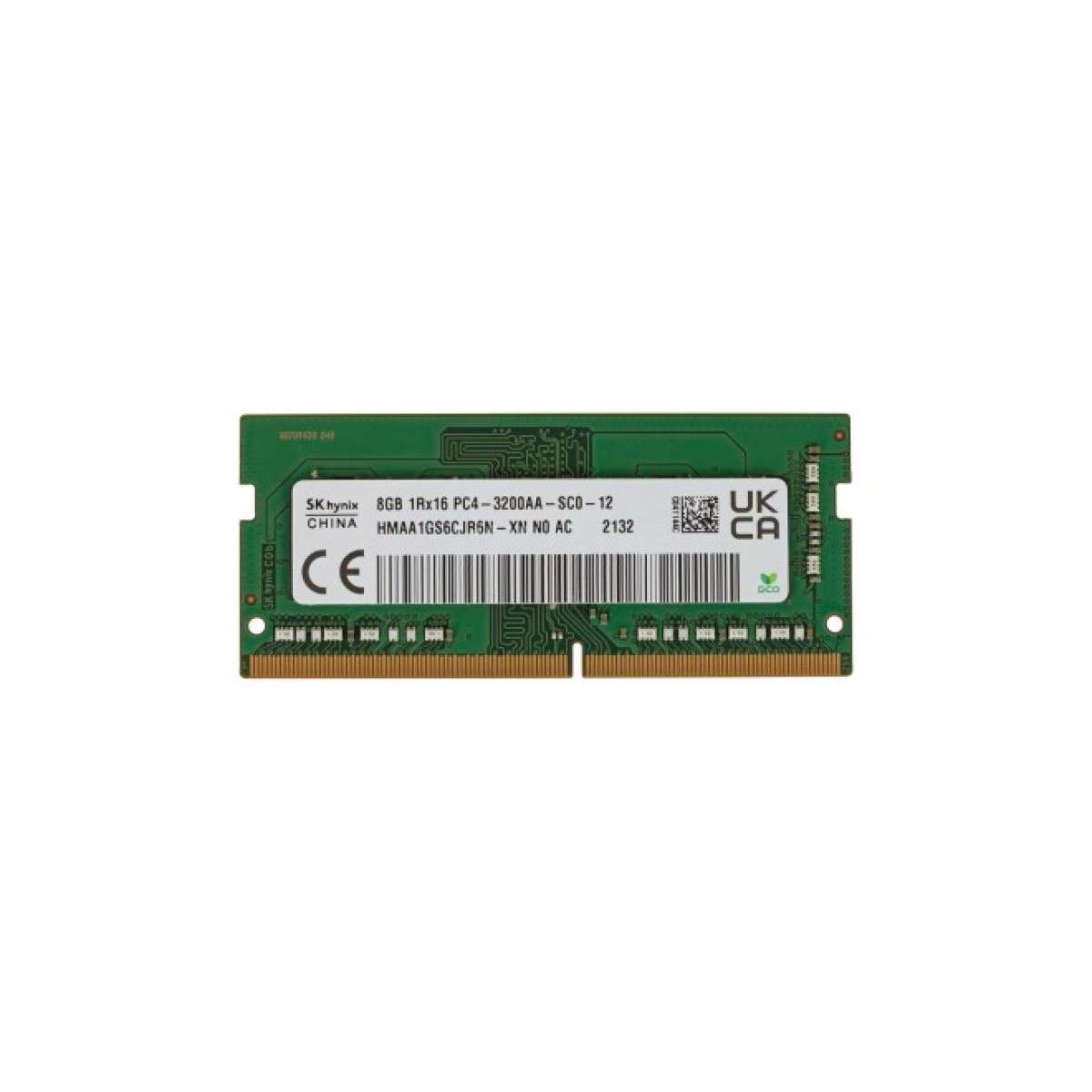 Модуль памяти для ноутбука SoDIMM DDR4 8GB 3200 MHz Hynix (HMAA1GS6CJR6N-XN) 256_256.jpg