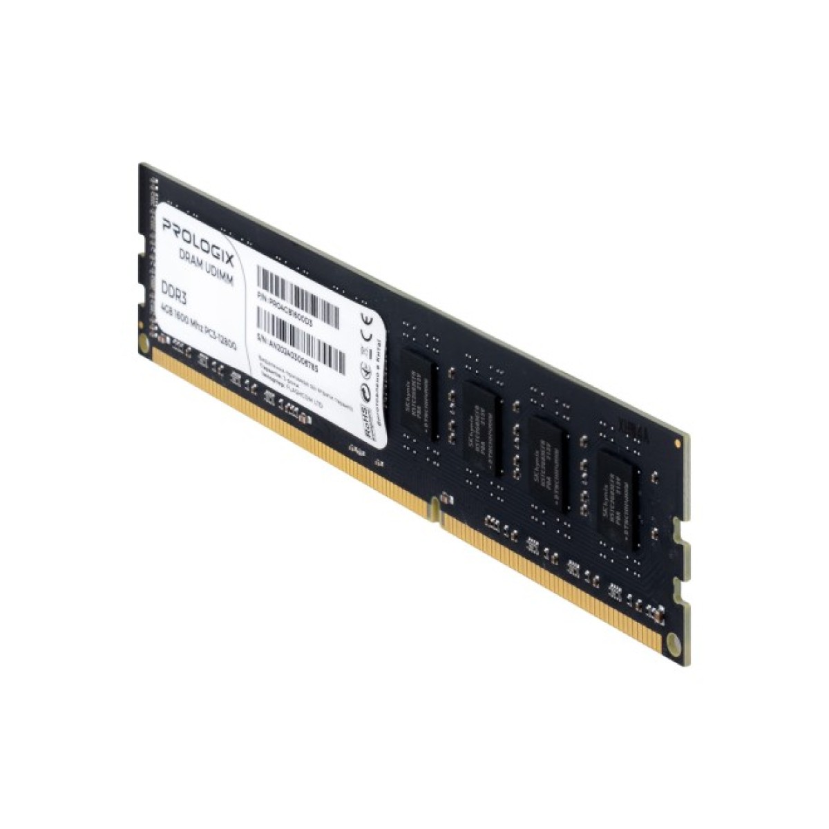 Модуль пам'яті для комп'ютера DDR3 4GB 1600 MHz Prologix (PRO4GB1600D3) 98_98.jpg - фото 2