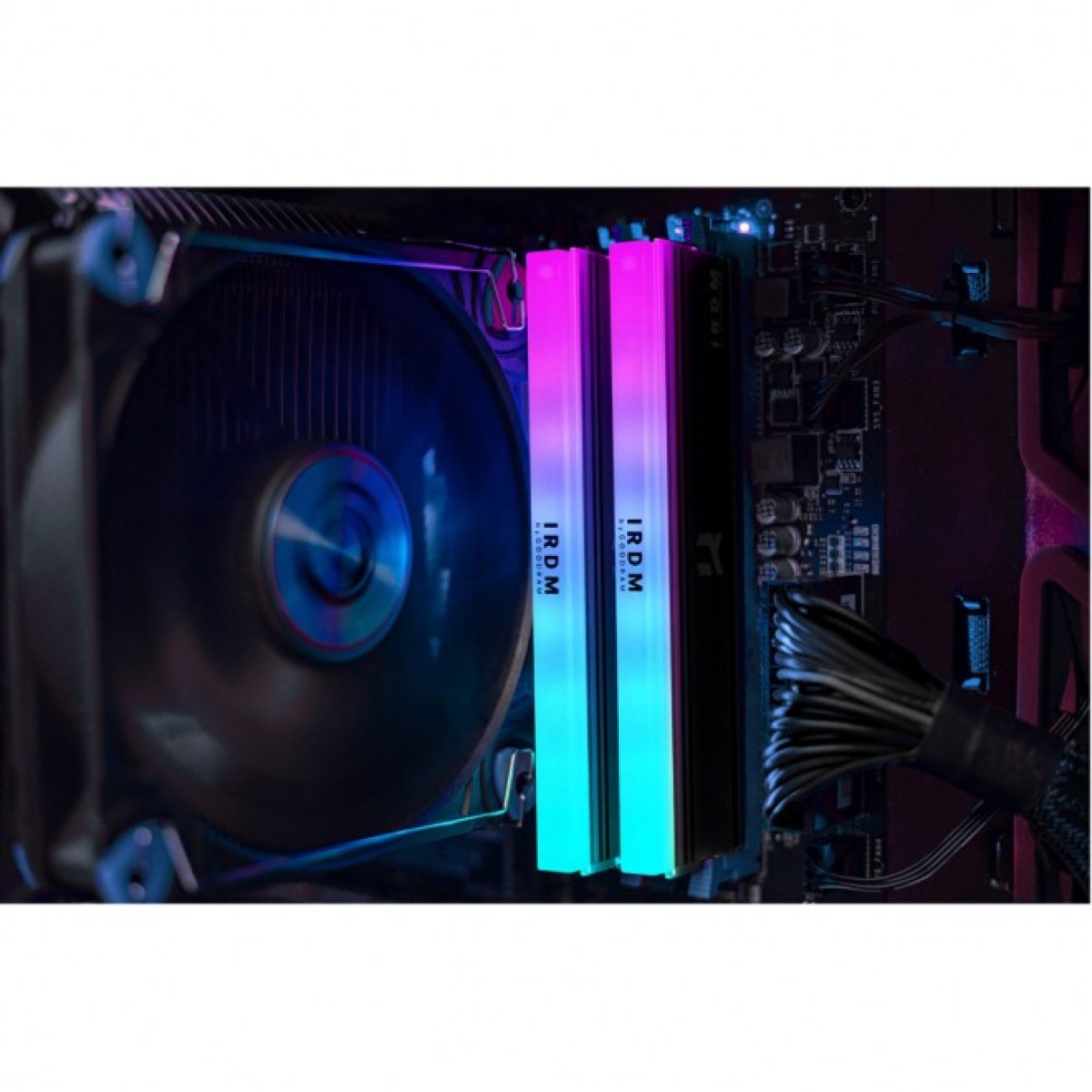 Модуль пам'яті для комп'ютера DDR4 16GGB (2x8GB) 3600 MHz IRDM RGB Black Goodram (IRG-36D4L18S/16GDC) 98_98.jpg - фото 4