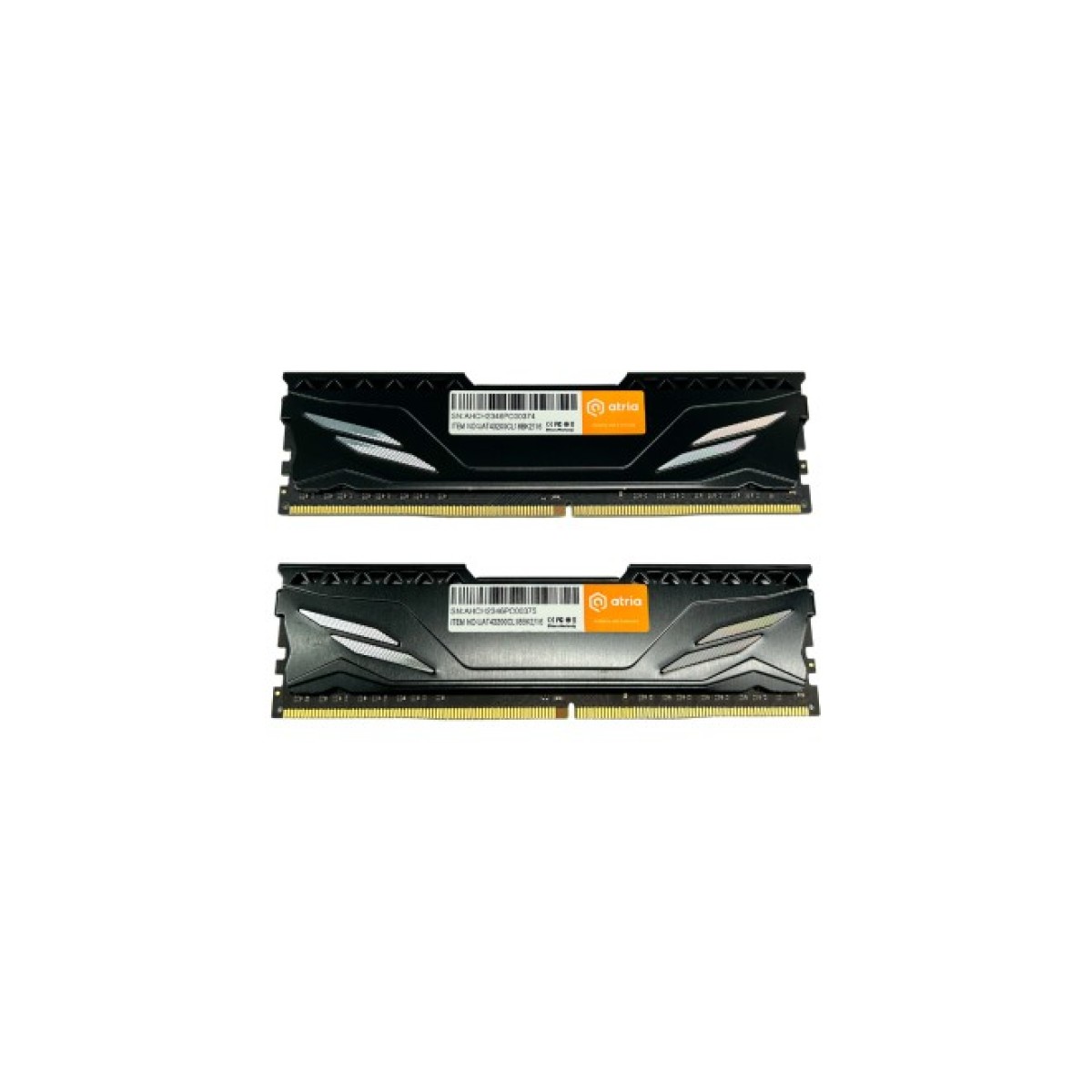 Модуль пам'яті для комп'ютера DDR4 16GB (2x8GB) 3200 MHz Fly Black ATRIA (UAT43200CL18BK2/16) 98_98.jpg - фото 3