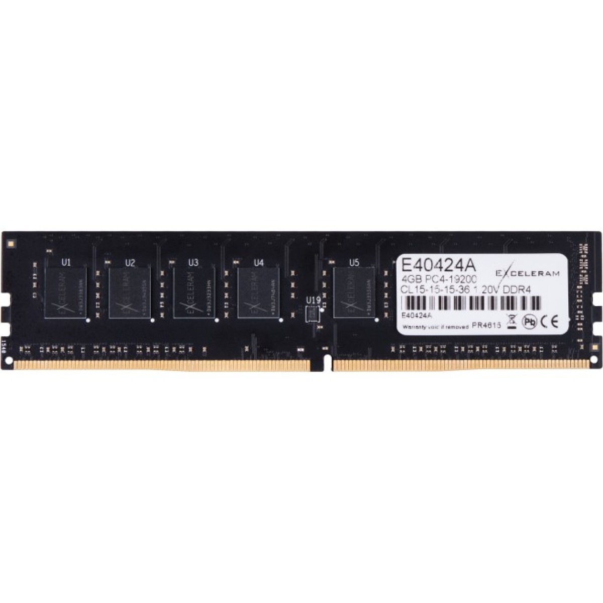 Модуль памяти для компьютера DDR4 4GB 2400 MHz eXceleram (E40424A) 98_98.jpg - фото 1