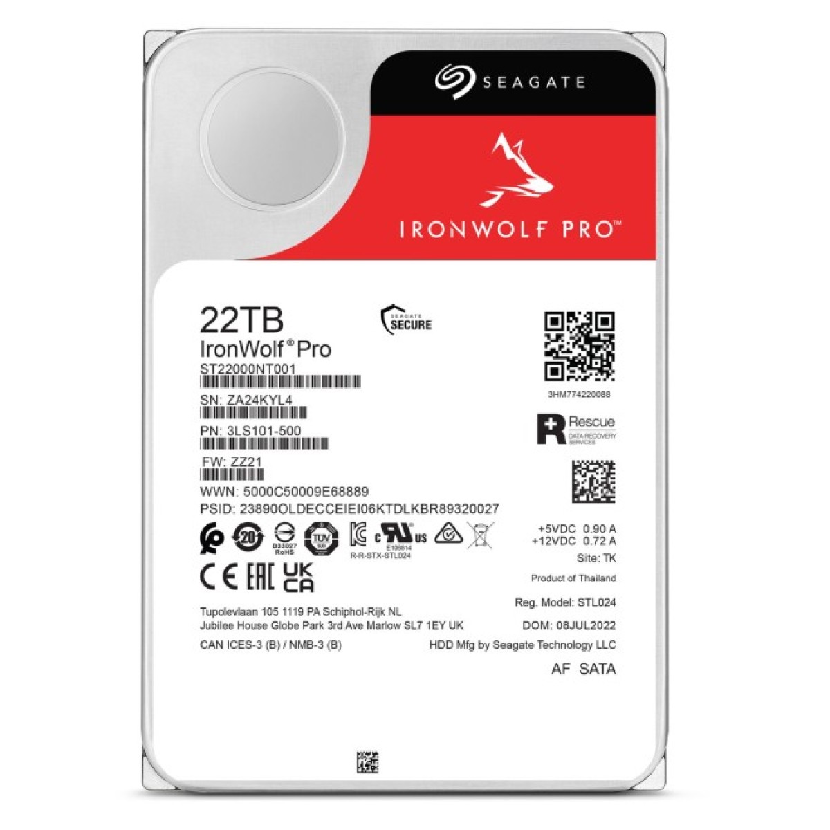 Жесткий диск 3.5" 22TB Seagate (ST22000NT001) 98_98.jpg - фото 7