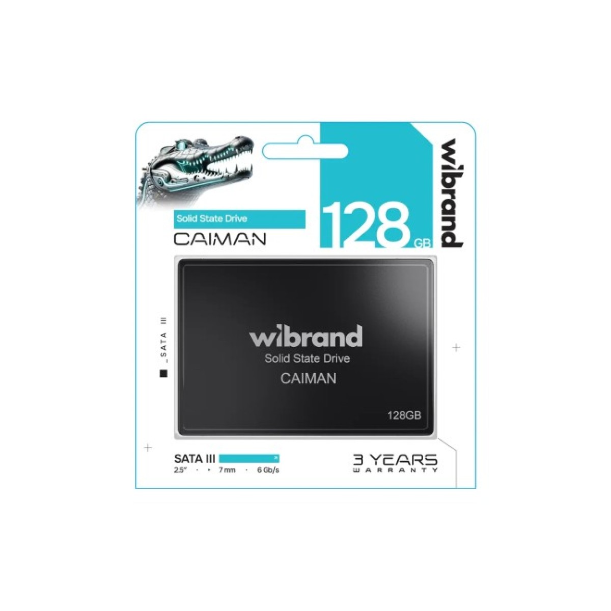 Накопичувач SSD 2.5" 128GB Caiman Wibrand (WI2.5SSD/CA128GBST) 98_98.jpg - фото 2