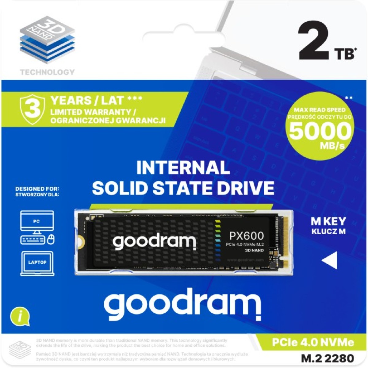 Накопитель SSD M.2 2280 2TB PX600 Goodram (SSDPR-PX600-2K0-80) 98_98.jpg - фото 6